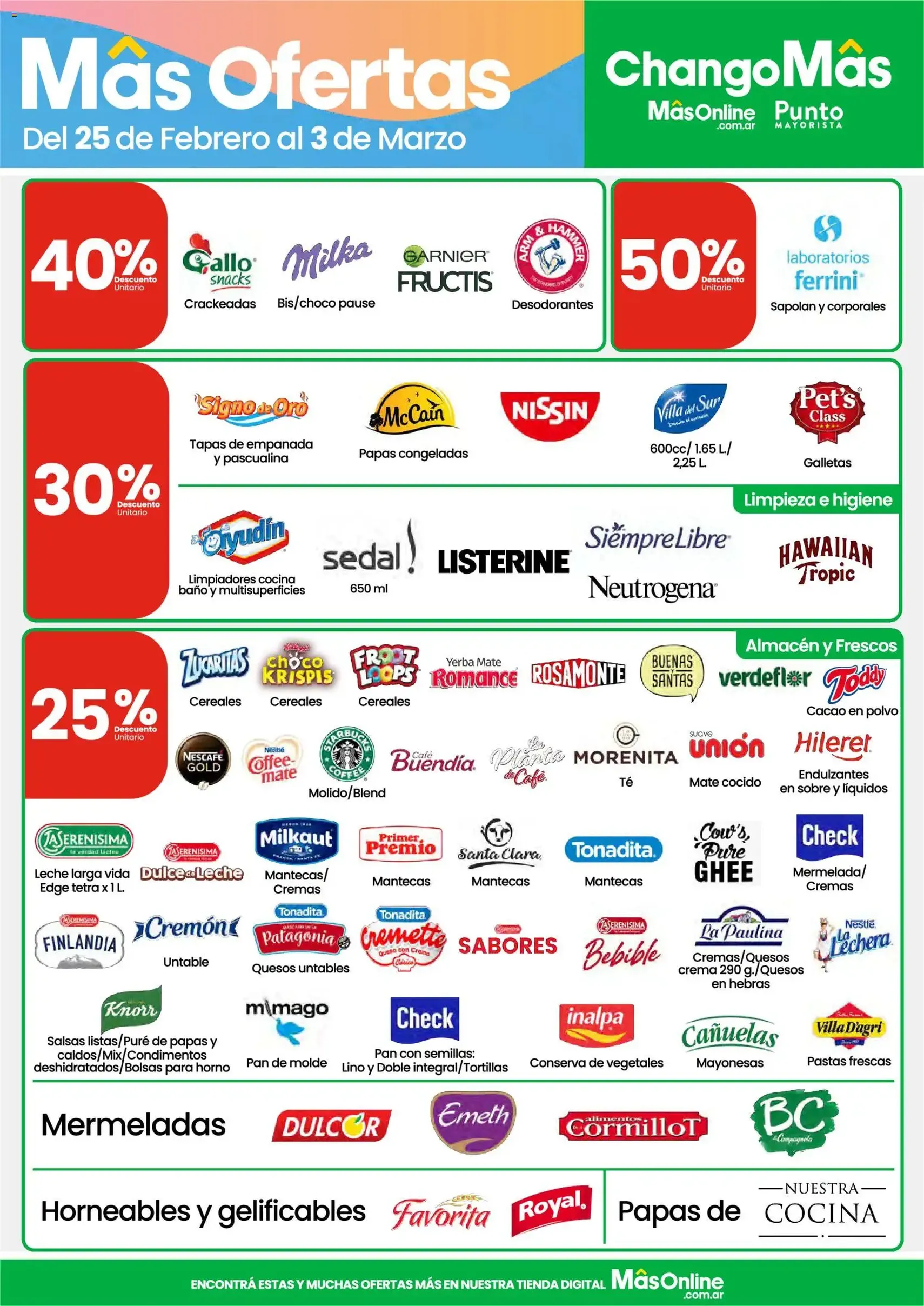 Changomas ofertas - folleto válido desde 25/02/2026 página 3 de 19