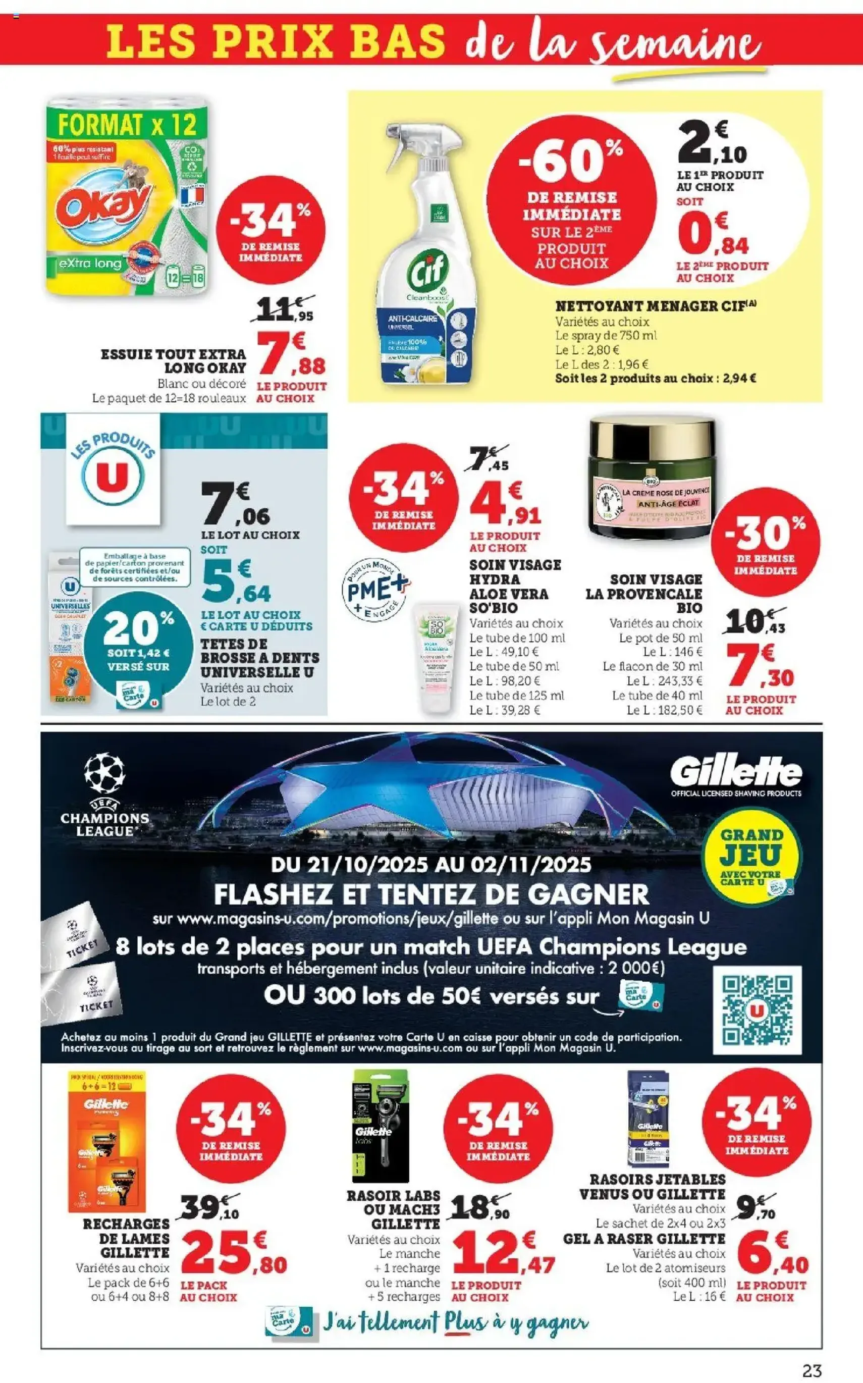 Super U catalogue - brochure valable à partir du 21/10/2025, page 23 sur 36 Super U catalogue - brochure valable à partir du 21/10/2025, page 23 sur 36