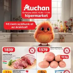 Auchan Akciós újság - szórólap előnézete érvényes 2025.10.30. -tól Auchan Akciós újság - szórólap előnézete érvényes 2025.10.30. -tól