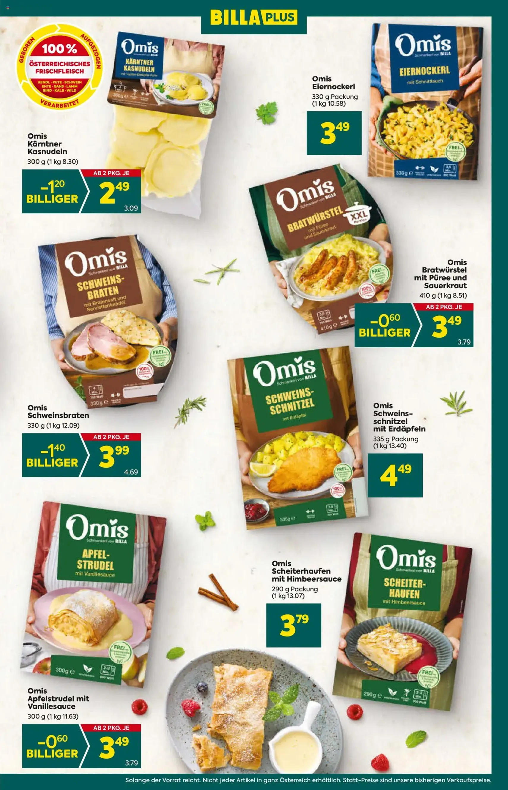 Billa Plus Flugblatt - Gültiger Prospekt ab 30.10.2025, Seite 9 von insgesamt 22
