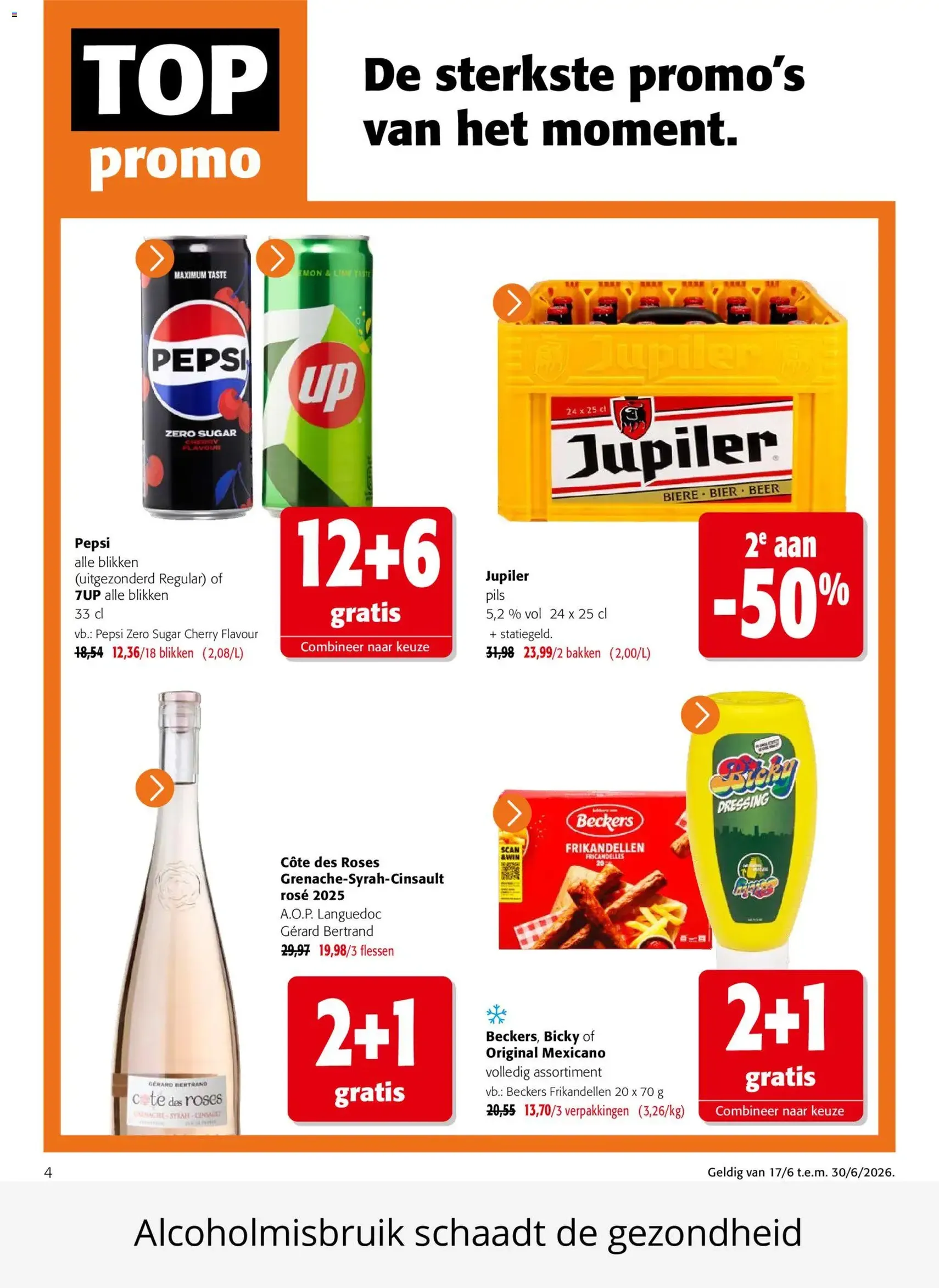 Colruyt folder / publicité - geldige folder vanaf 17/06/2026 pagina 4 van 40