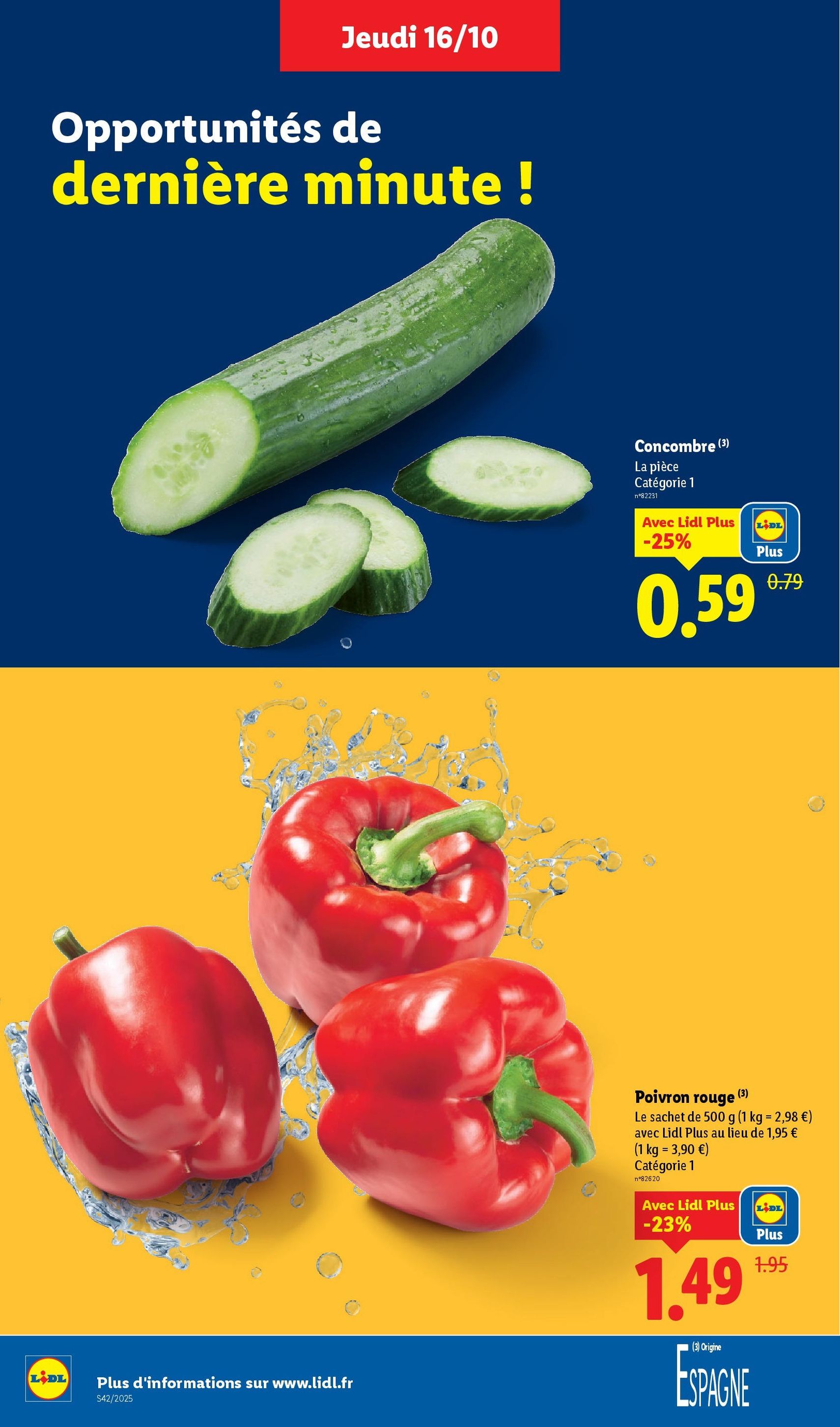 LIDL catalogue semaine 42 - brochure valable à partir du 16/10/2025, page 4 sur 82 LIDL catalogue semaine 42 - brochure valable à partir du 16/10/2025, page 4 sur 82