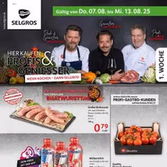 Selgros Prospekt - Prospekt Vorschau gültig ab 07.08.2025