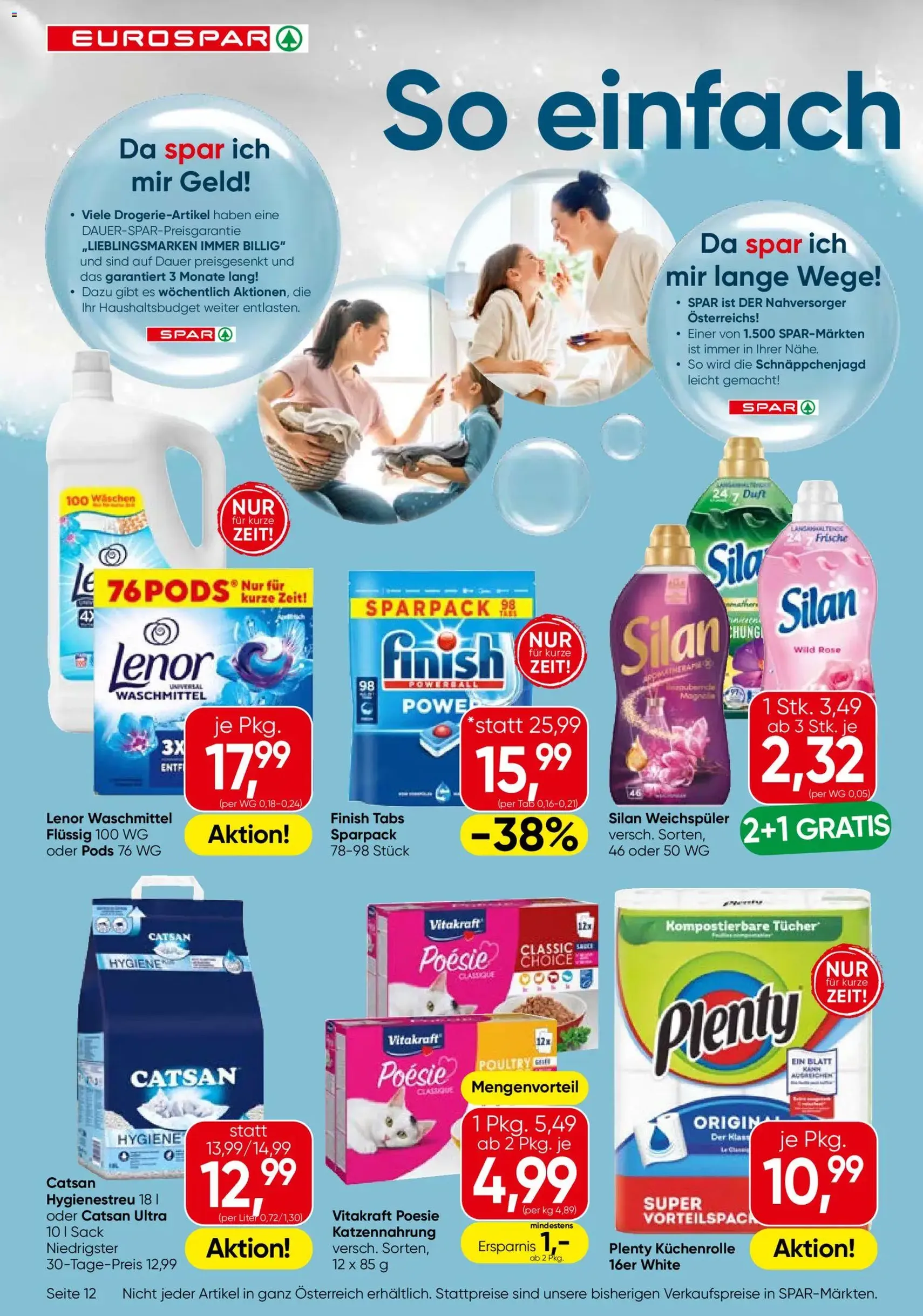 Eurospar Flugblatt - Gültiger Prospekt ab 20.11.2025, Seite 12 von insgesamt 16