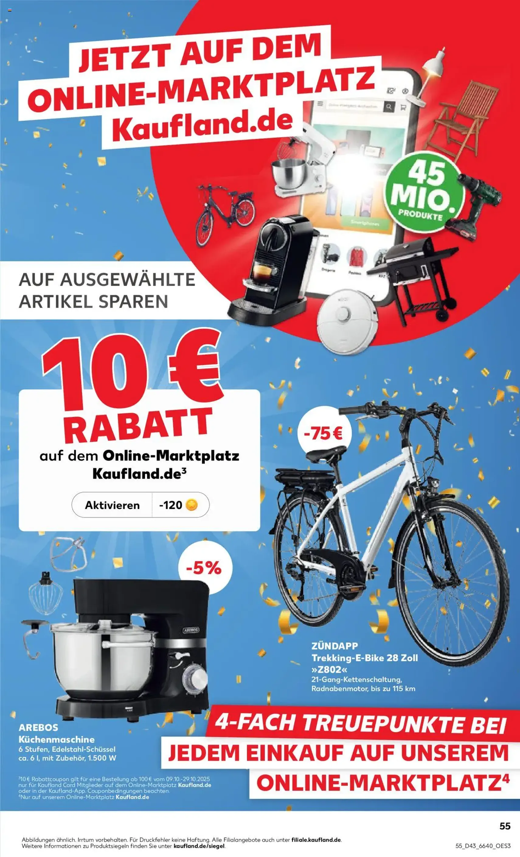 Kaufland Prospekt - Gültiger Prospekt ab 23.10.2025, Seite 55 von insgesamt 61 Kaufland Prospekt - Gültiger Prospekt ab 23.10.2025, Seite 55 von insgesamt 61