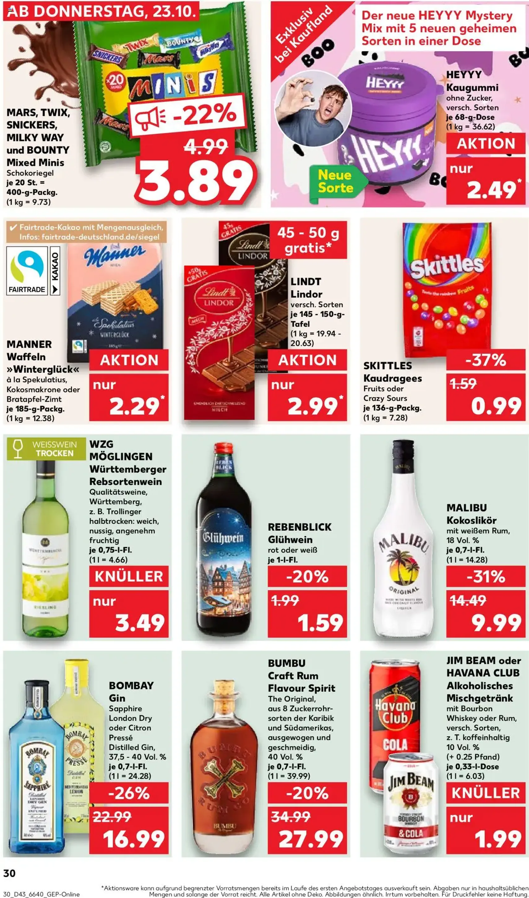 Kaufland Prospekt - Gültiger Prospekt ab 23.10.2025, Seite 30 von insgesamt 61 Kaufland Prospekt - Gültiger Prospekt ab 23.10.2025, Seite 30 von insgesamt 61