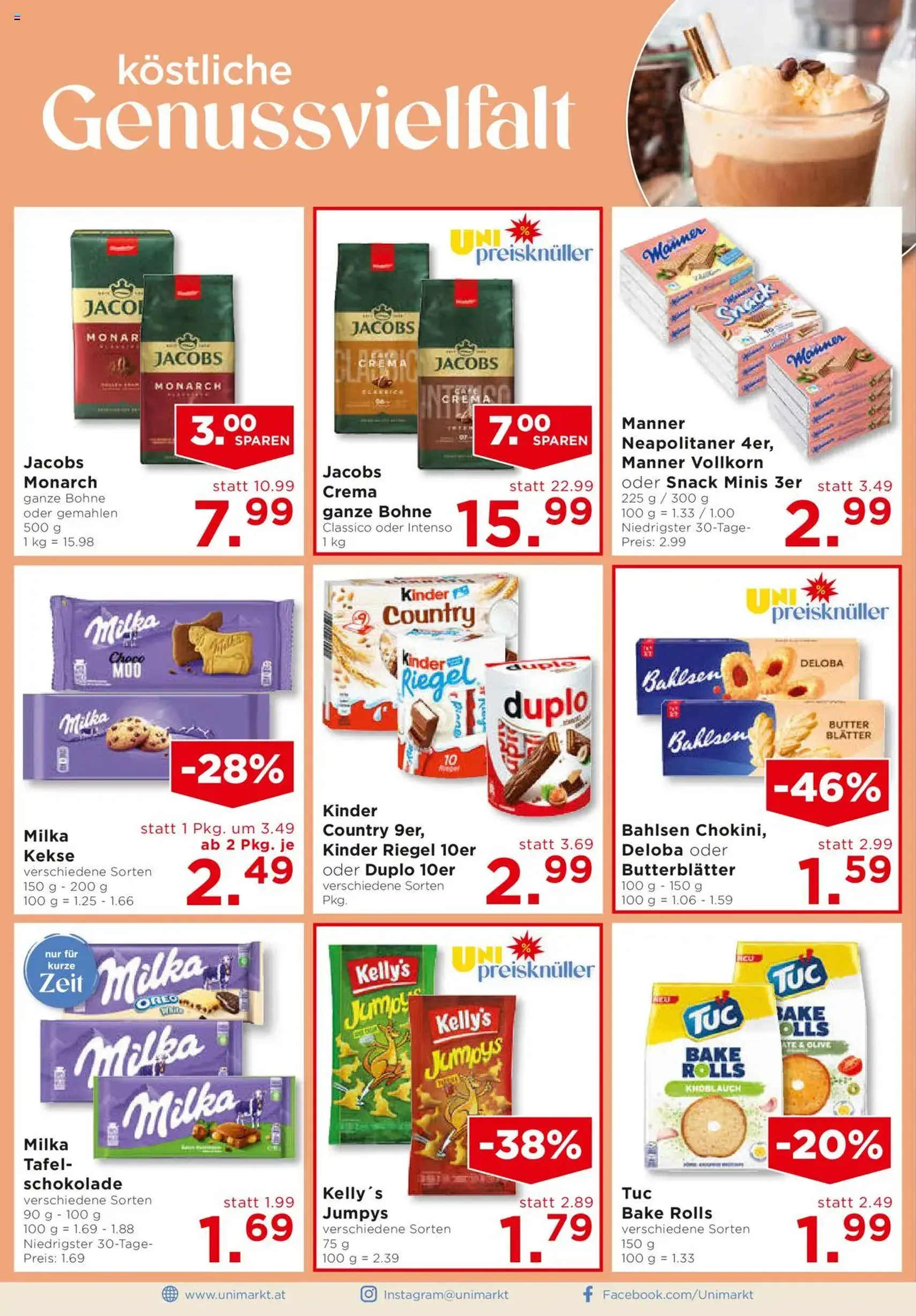 Unimarkt - Broschüre - Gültiger Prospekt ab 23.07.2025, Seite 10 von insgesamt 12