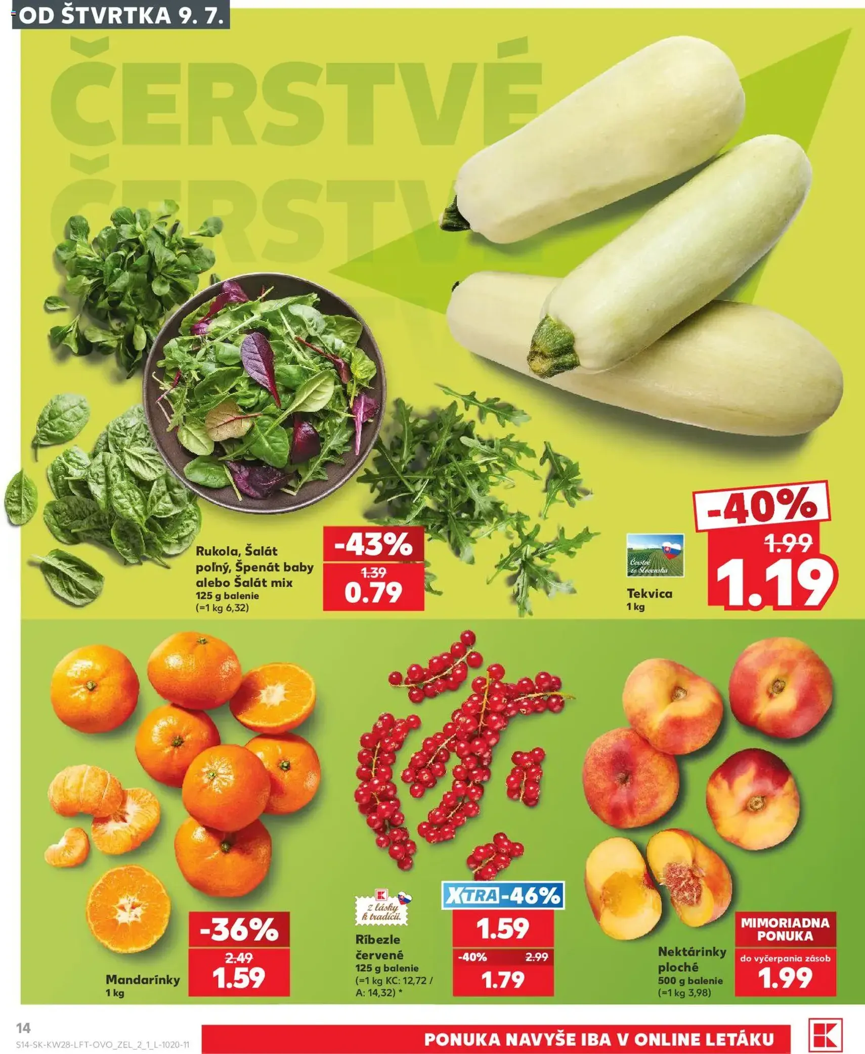 Kaufland leták - platný leták od 09.07.2026 strana 14 z 82