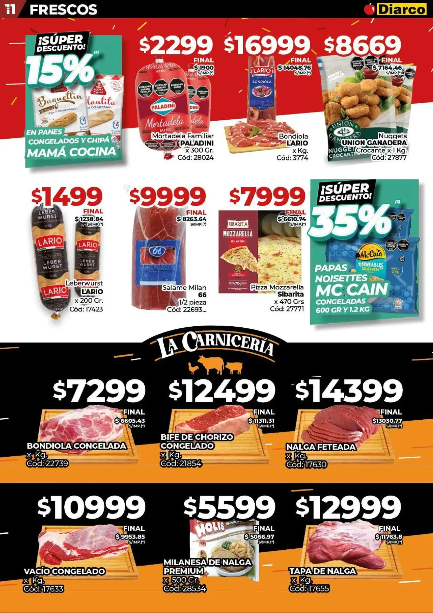 Diarco ofertas - folleto válido desde 15/09/2025 página 11 de 23 Diarco ofertas - folleto válido desde 15/09/2025 página 11 de 23