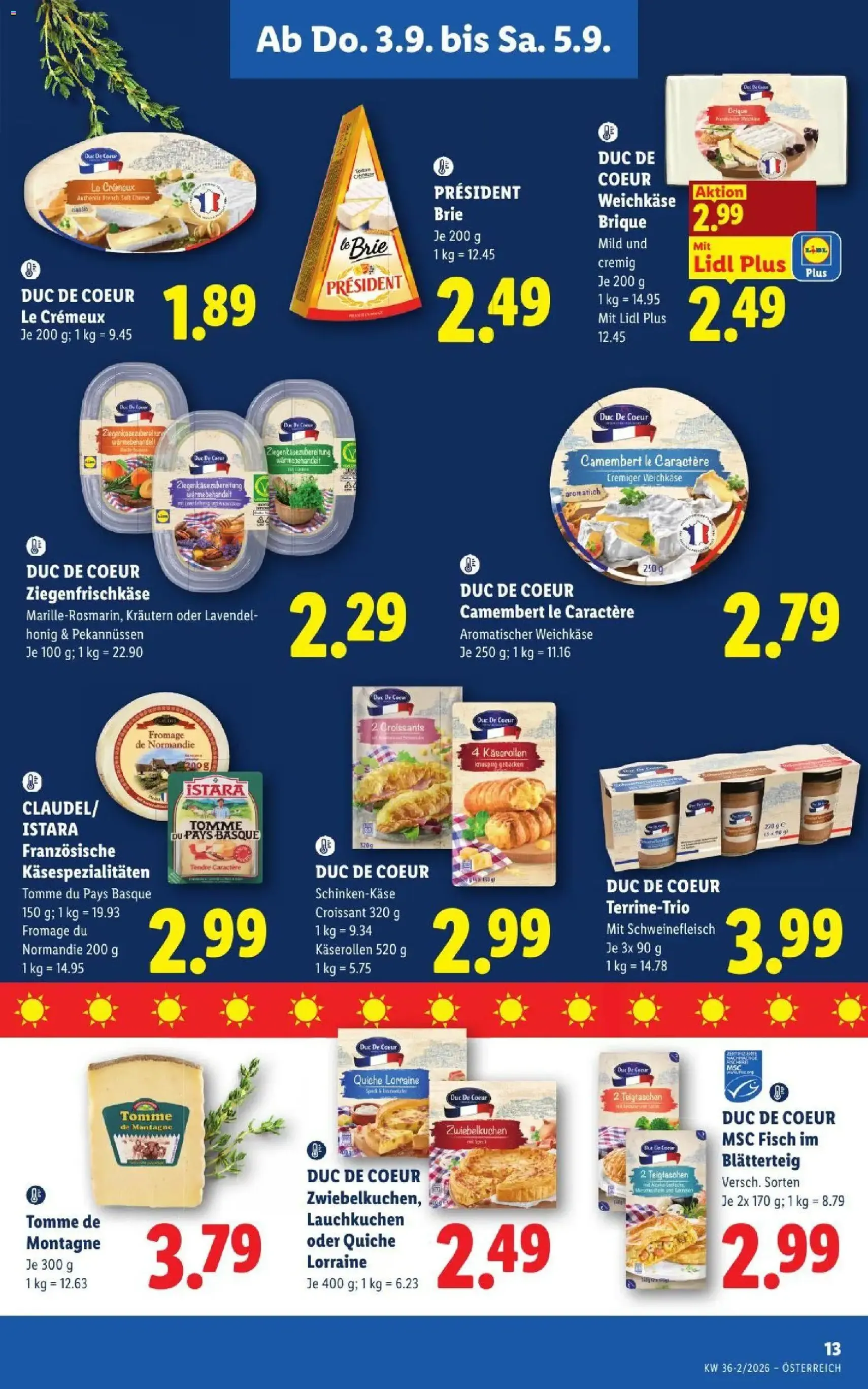 Lidl - Flugblatt - Gültiger Prospekt ab 03.09.2026, Seite 15 von insgesamt 55