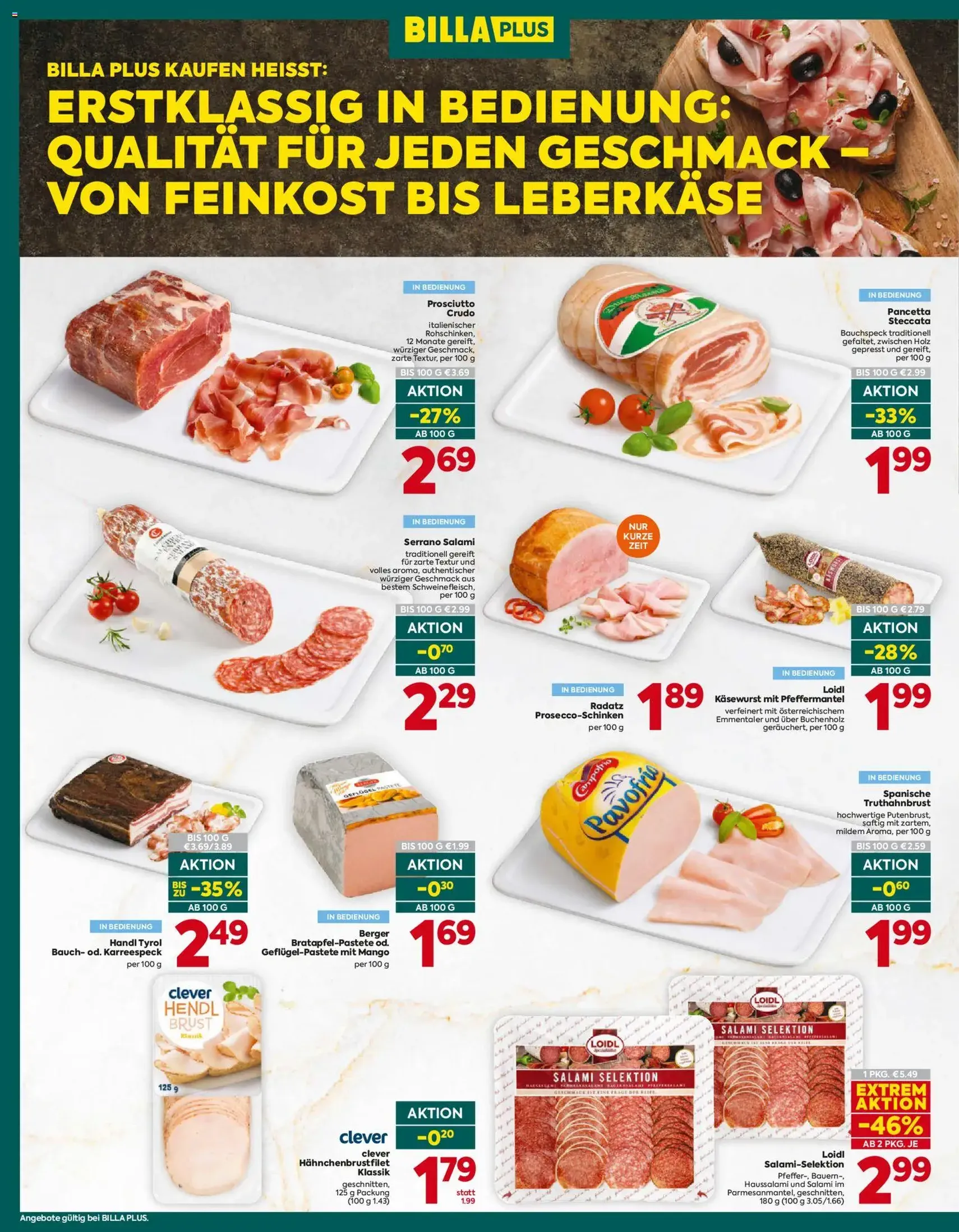 Billa Plus Flugblatt - Gültiger Prospekt ab 01.10.2026, Seite 10 von insgesamt 16
