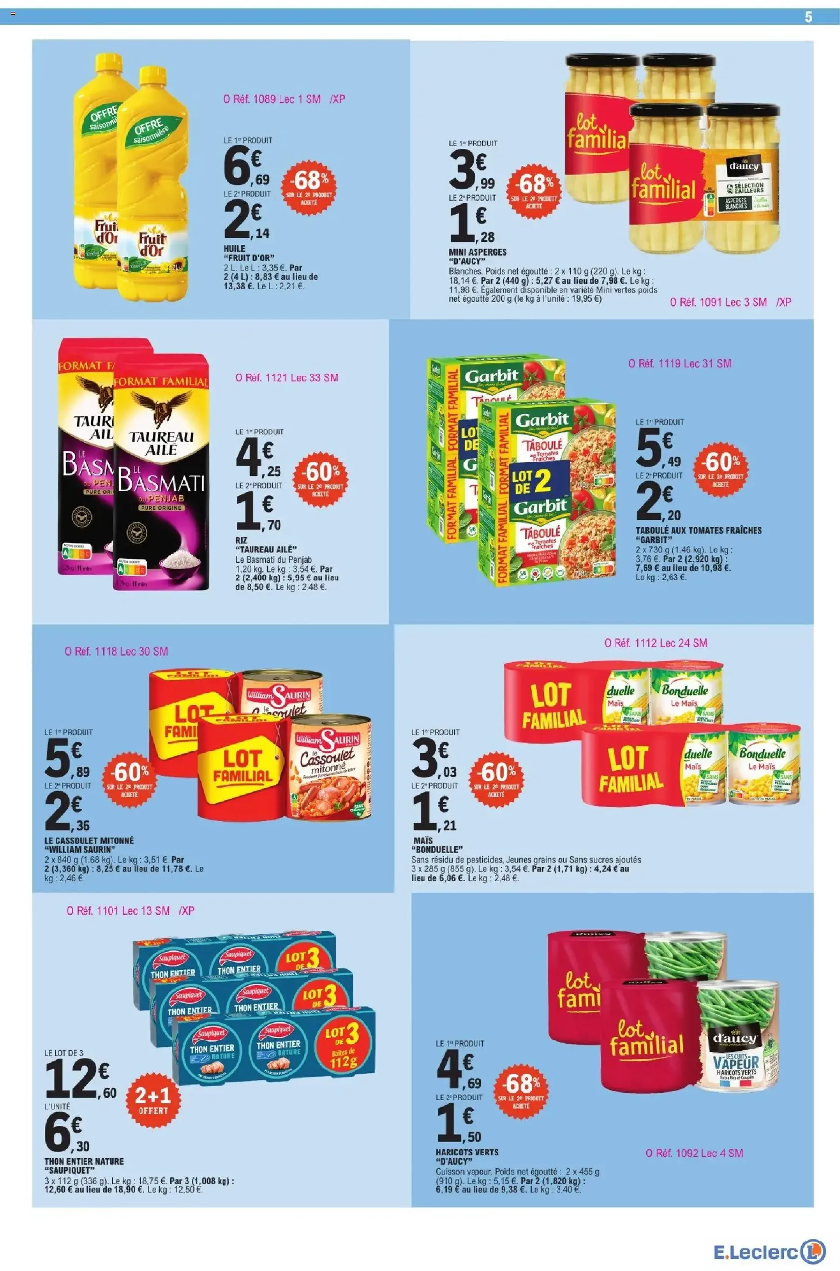 E.Leclerc catalogue de la semaine 23 - brochure valable à partir du 02/06/2026, page 5 sur 20