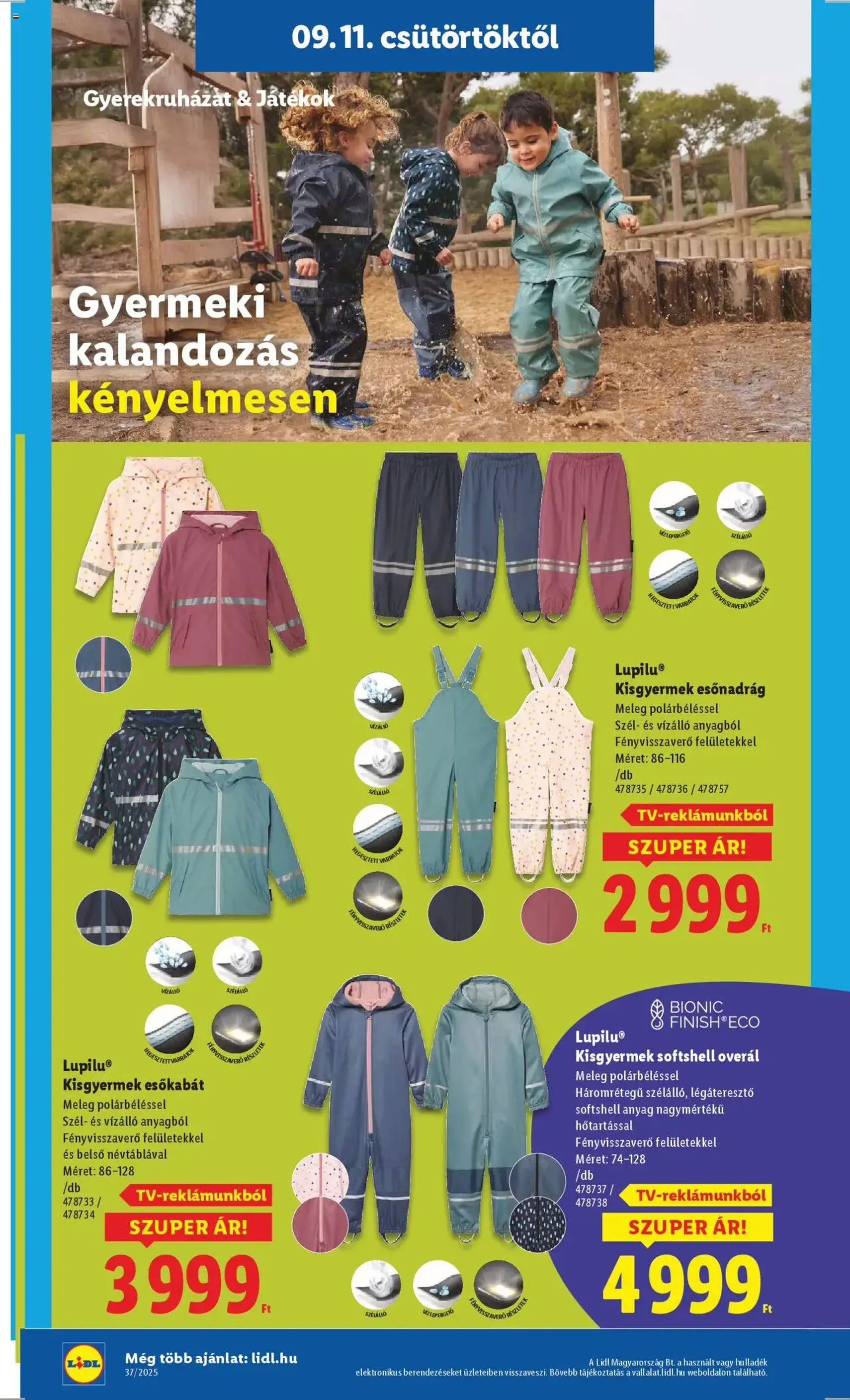 Lidl Akciós újság - 2025.09.11. érvényes szórólap 28 oldal 66 oldalból Lidl Akciós újság - 2025.09.11. érvényes szórólap 28 oldal 66 oldalból