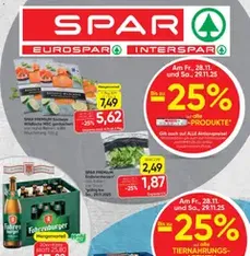 Spar Flugblatt - Prospekt Vorschau gültig ab 27.11.2025