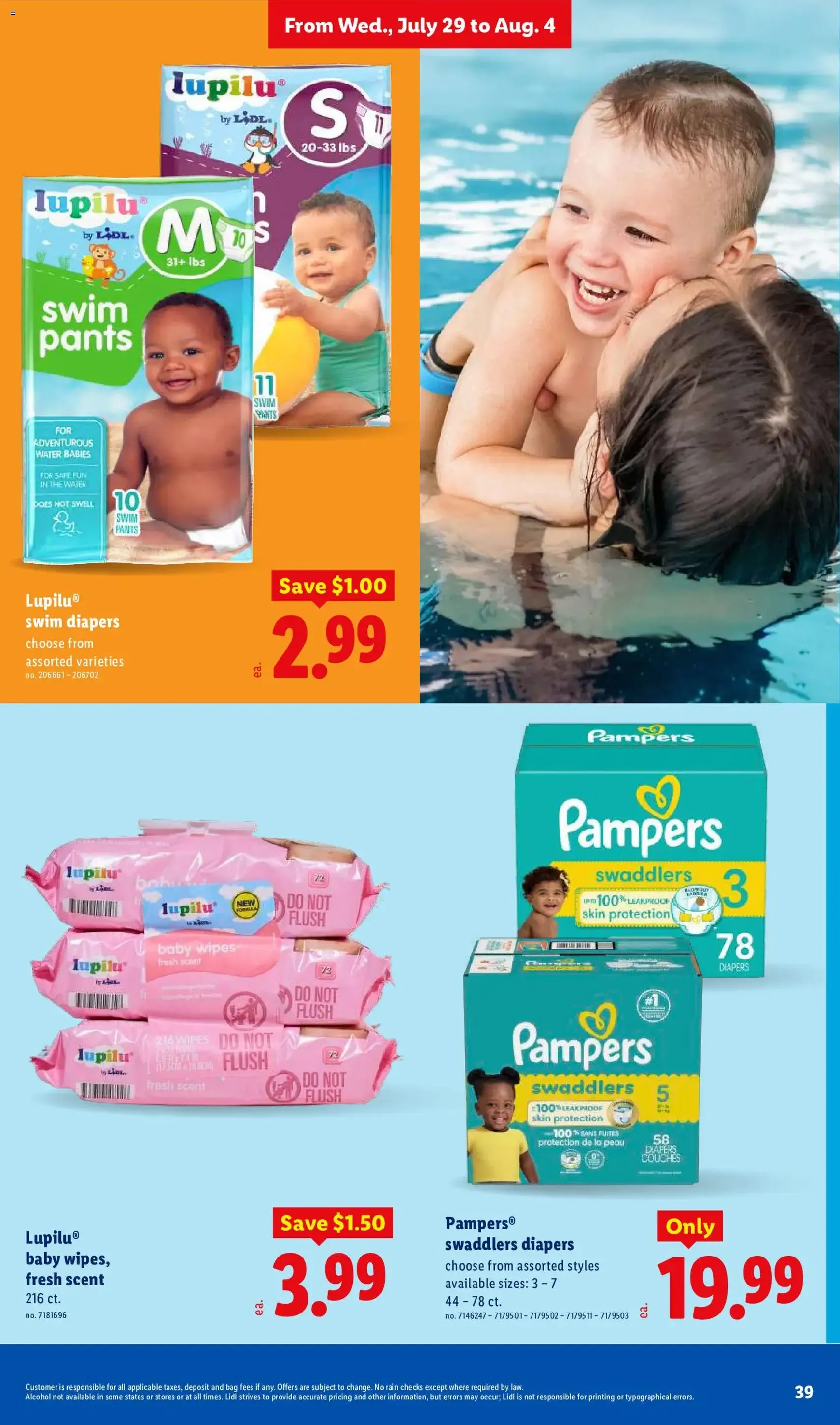 Lidl Weekly Ad - valid flyer from 07/29/2026, page 39 of 48
