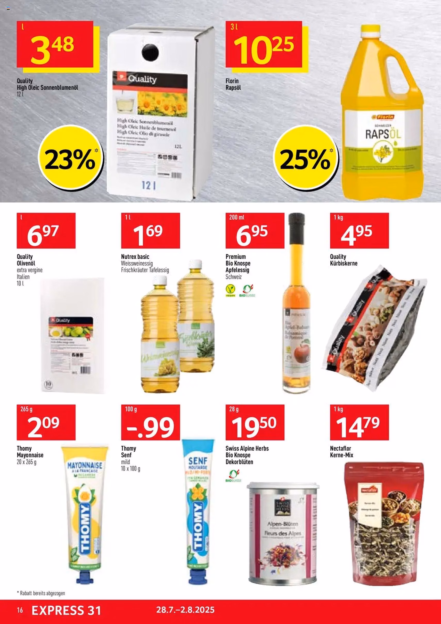 Prodega Aktionen - Gültiger Prospekt ab 28.07.2025, Seite 16 von insgesamt 36 Prodega Aktionen - Gültiger Prospekt ab 28.07.2025, Seite 16 von insgesamt 36