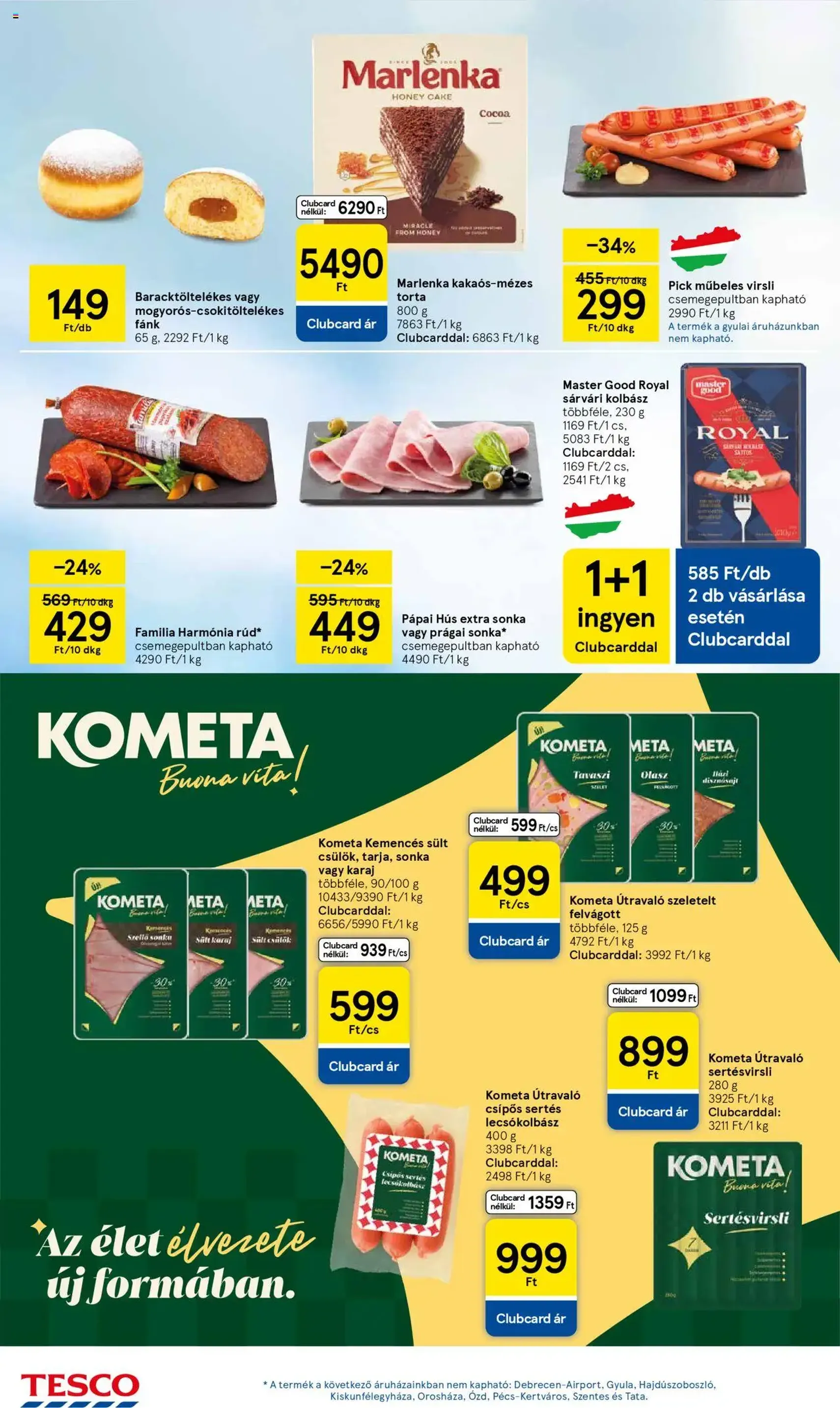 Tesco Hipermarket - Akciós újság - 2025.09.11. érvényes szórólap 18 oldal 32 oldalból Tesco Hipermarket - Akciós újság - 2025.09.11. érvényes szórólap 18 oldal 32 oldalból