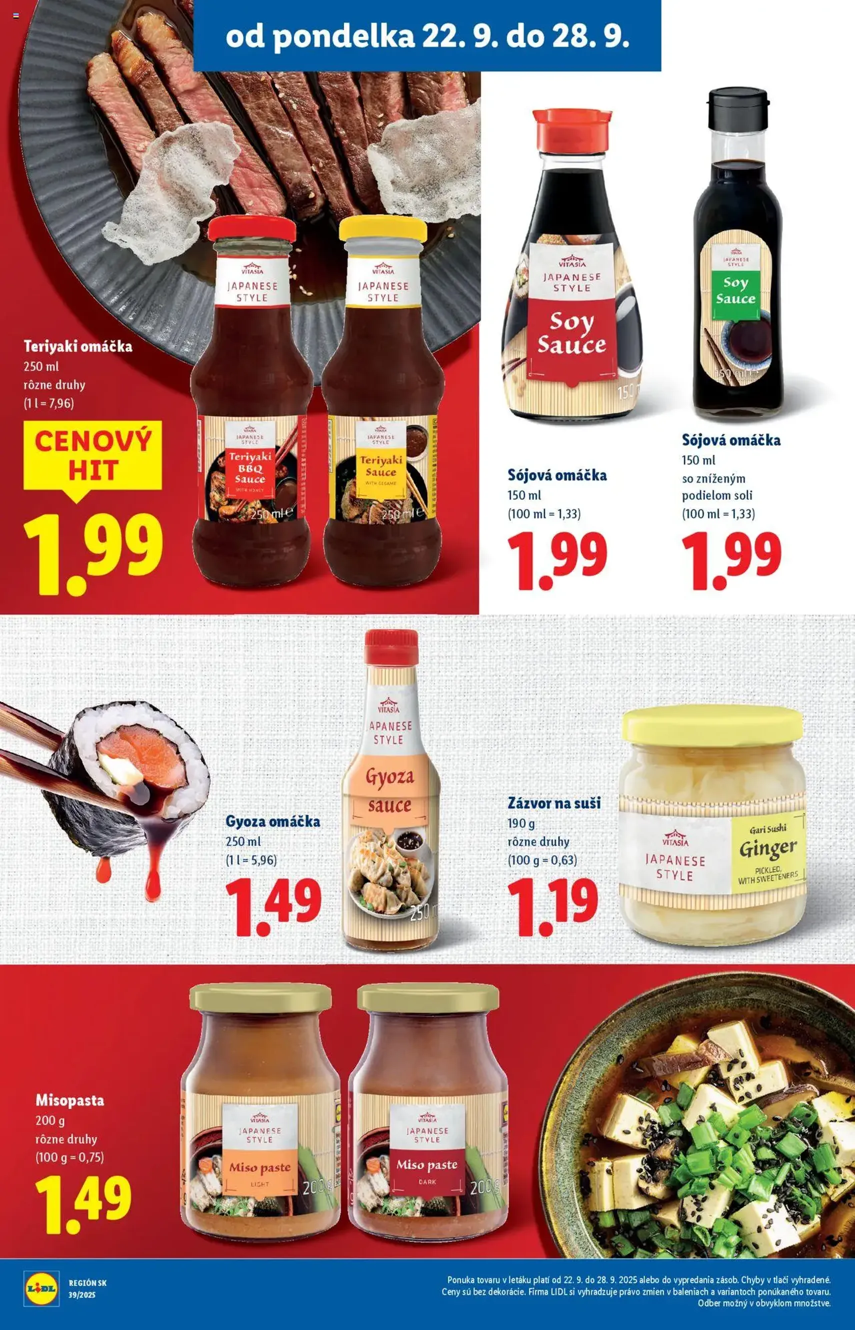 Lidl leták - platný leták od 22.09.2025 strana 34 z 99 Lidl leták - platný leták od 22.09.2025 strana 34 z 99