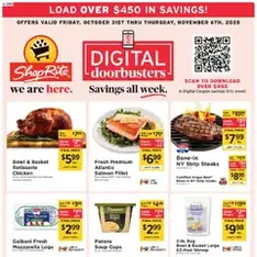 ShopRite Weekly Ad - Flyer preview valid from 10/30/2025