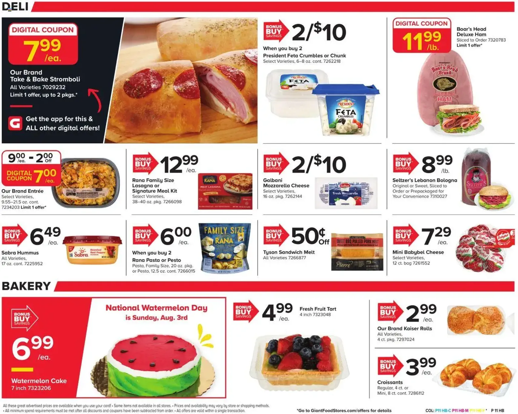 Giant Weekly Ad - valid flyer from 08/01/2025, page 12 of 22 Giant Weekly Ad - valid flyer from 08/01/2025, page 12 of 22