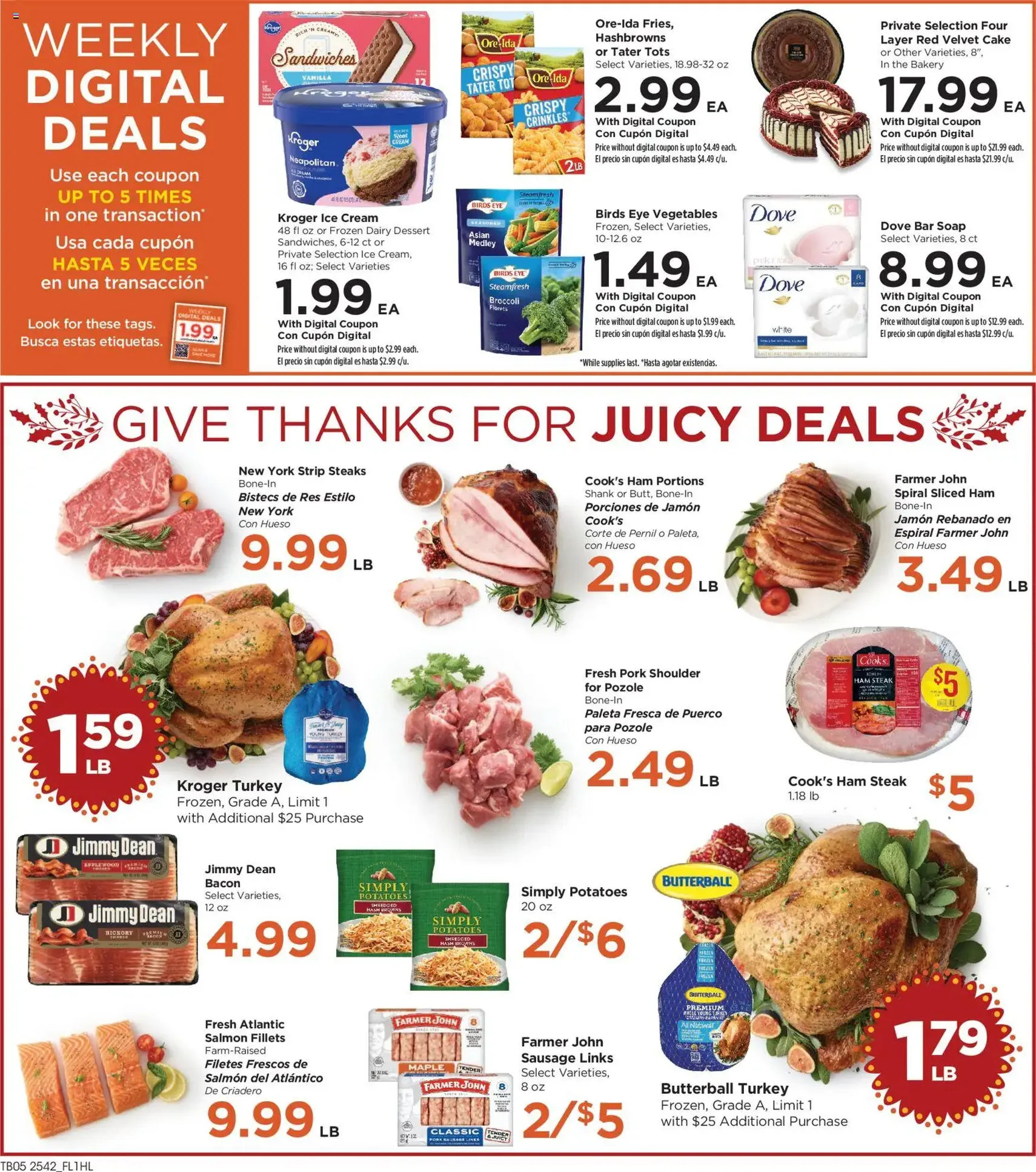 Food 4 Less Weekly Ad - valid flyer from 11/19/2025, page 4 of 9