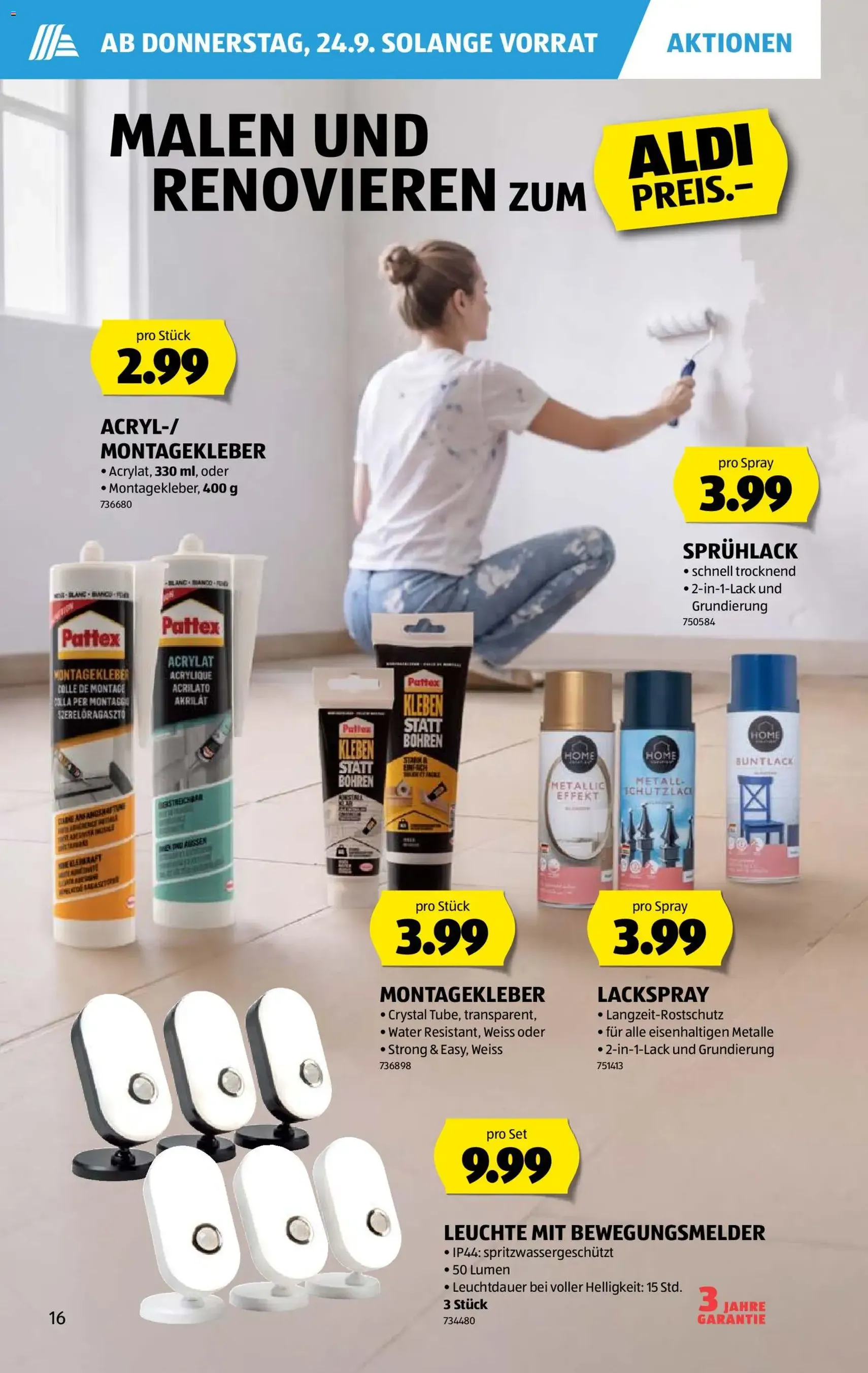 Aldi aktionen - Gültiger Prospekt ab 24.09.2026, Seite 16 von insgesamt 38