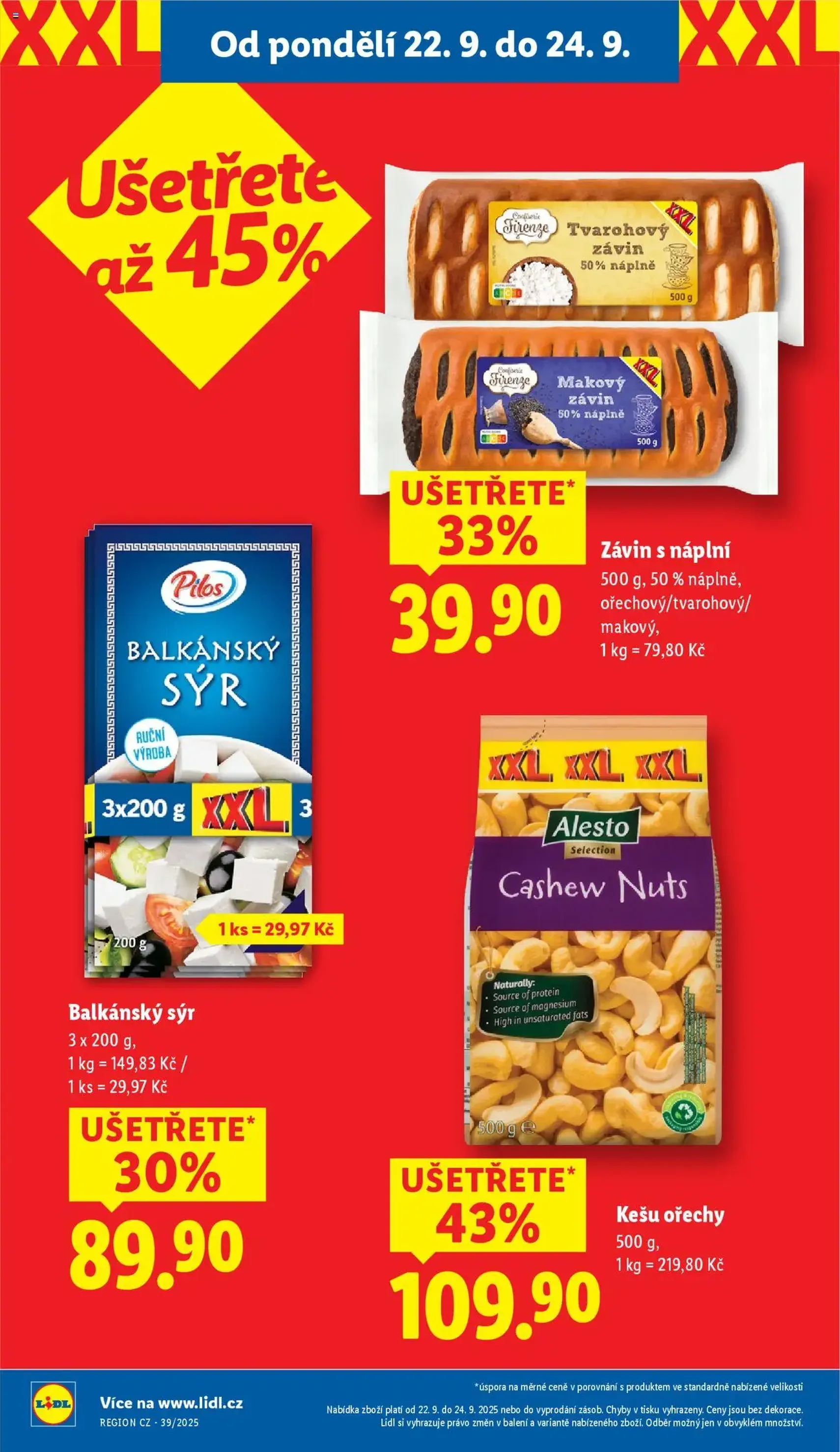 Lidl leták - platný leták od 22.09.2025 strana 6 z 49 Lidl leták - platný leták od 22.09.2025 strana 6 z 49