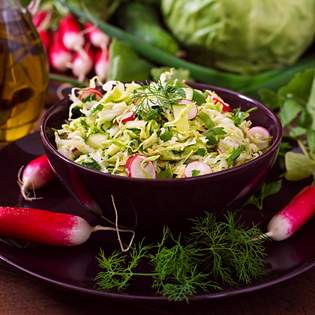 Recipe preview Crispy Crunchy Easy Kohlrabi Apple Salad