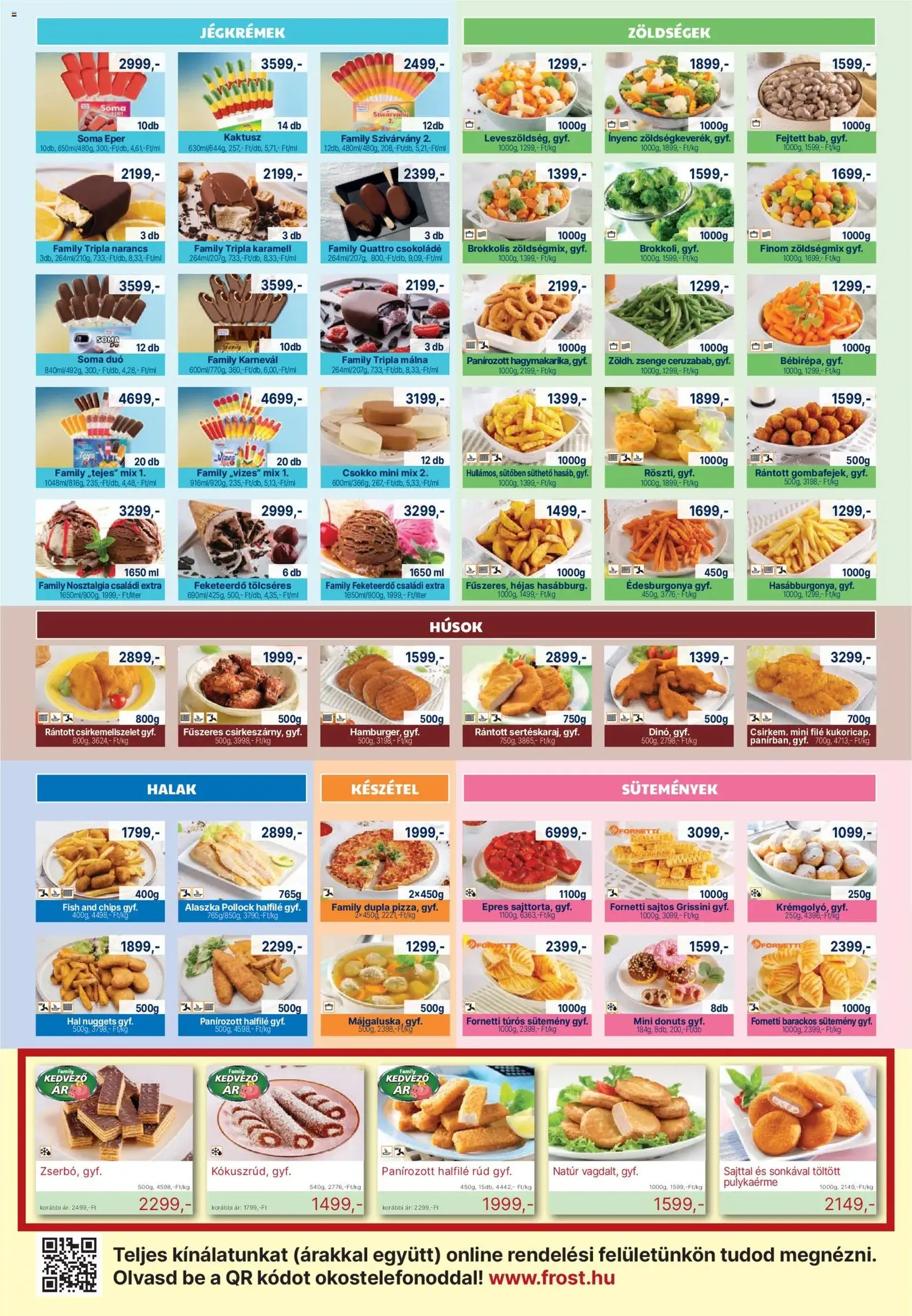 Family Frost Akciós újság - 2026.01.07. érvényes szórólap 2 oldal 2 oldalból