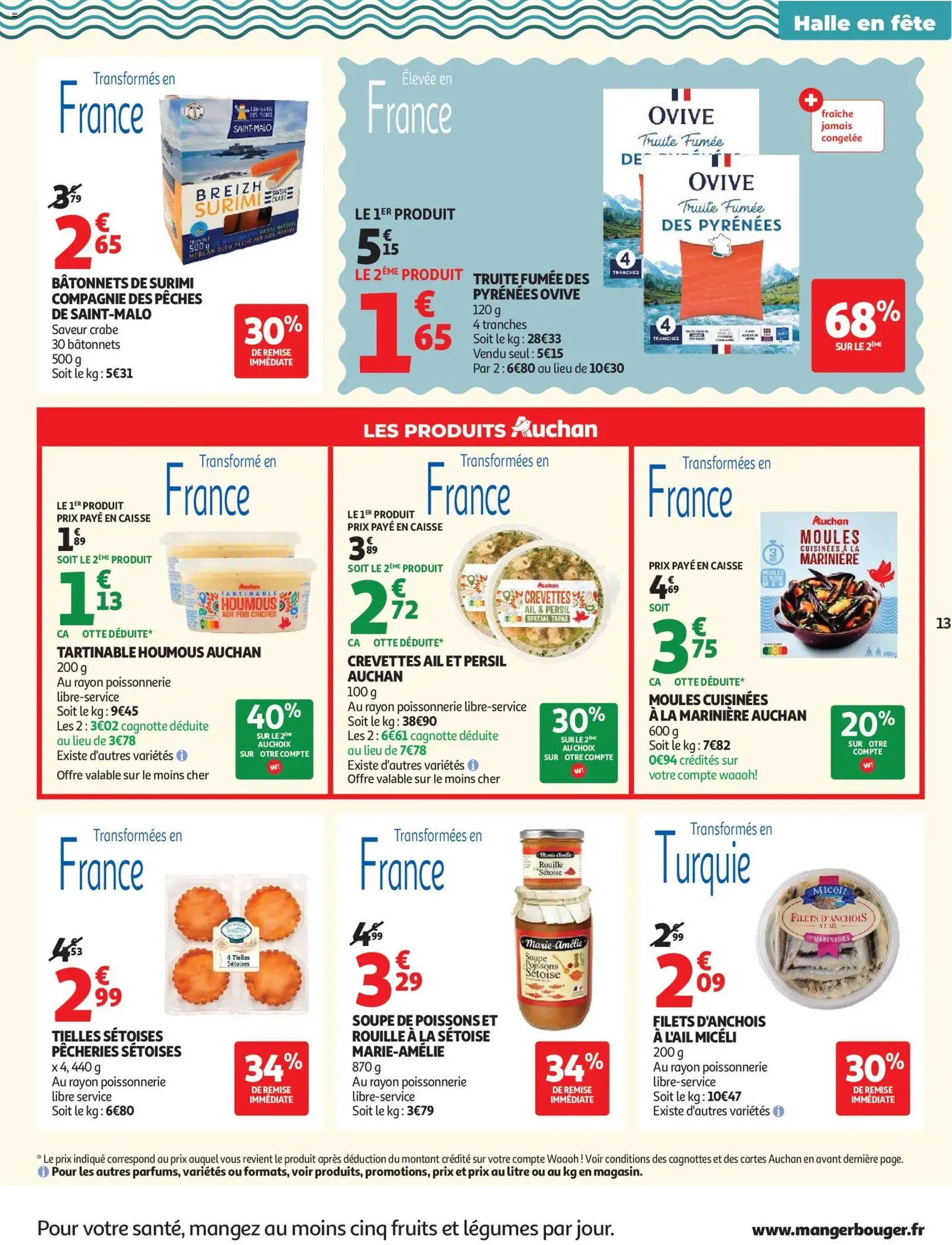 Auchan folder / publicité - geldige folder vanaf 02/06/2026 pagina 13 van 60