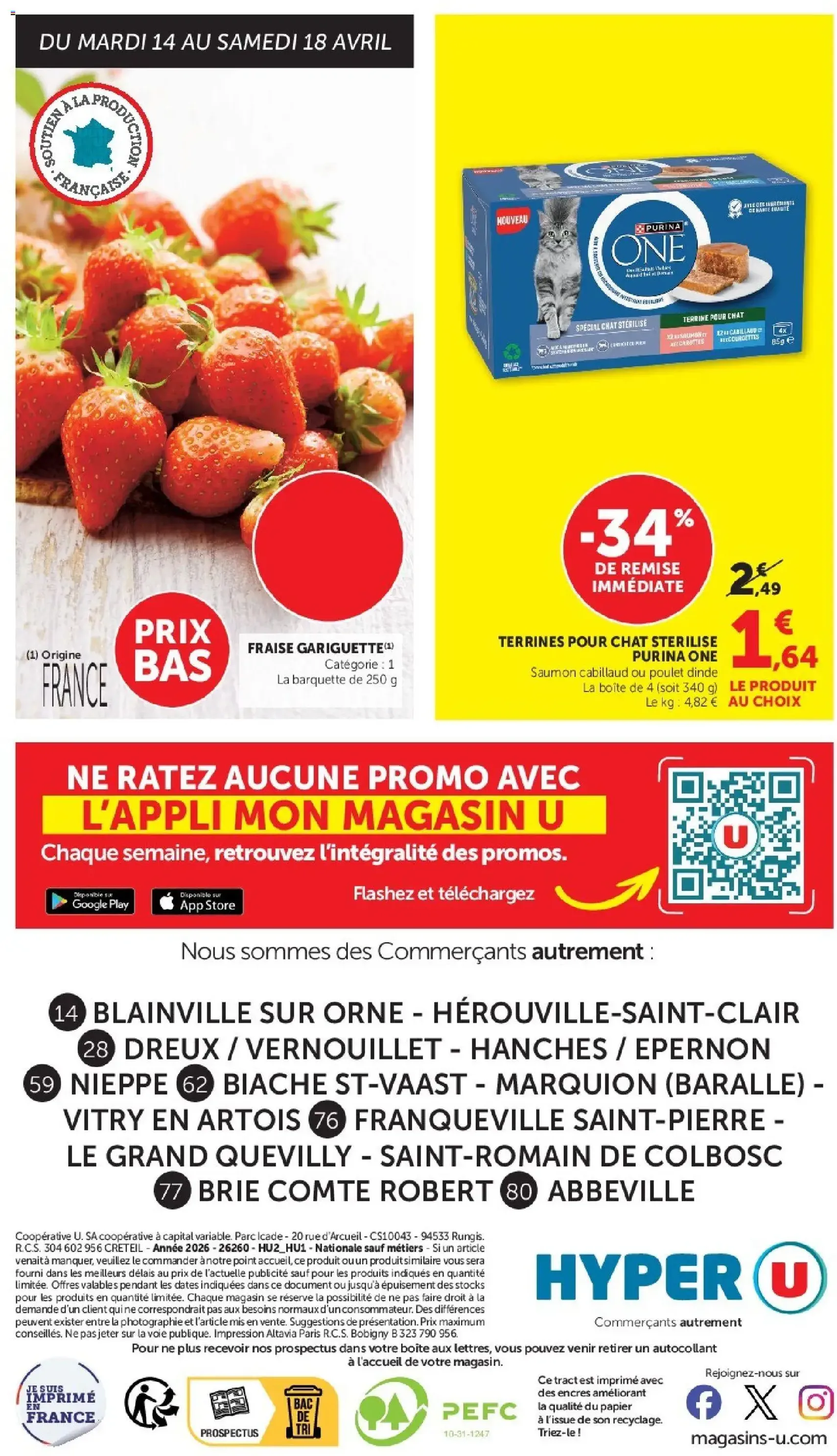 Hyper U catalogue - brochure valable à partir du 14/04/2026, page 40 sur 40