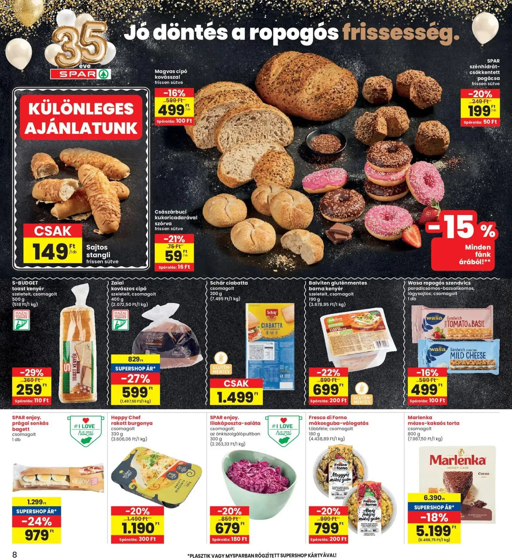 Interspar Akciós újság - 2026.02.19. érvényes szórólap 8 oldal 28 oldalból