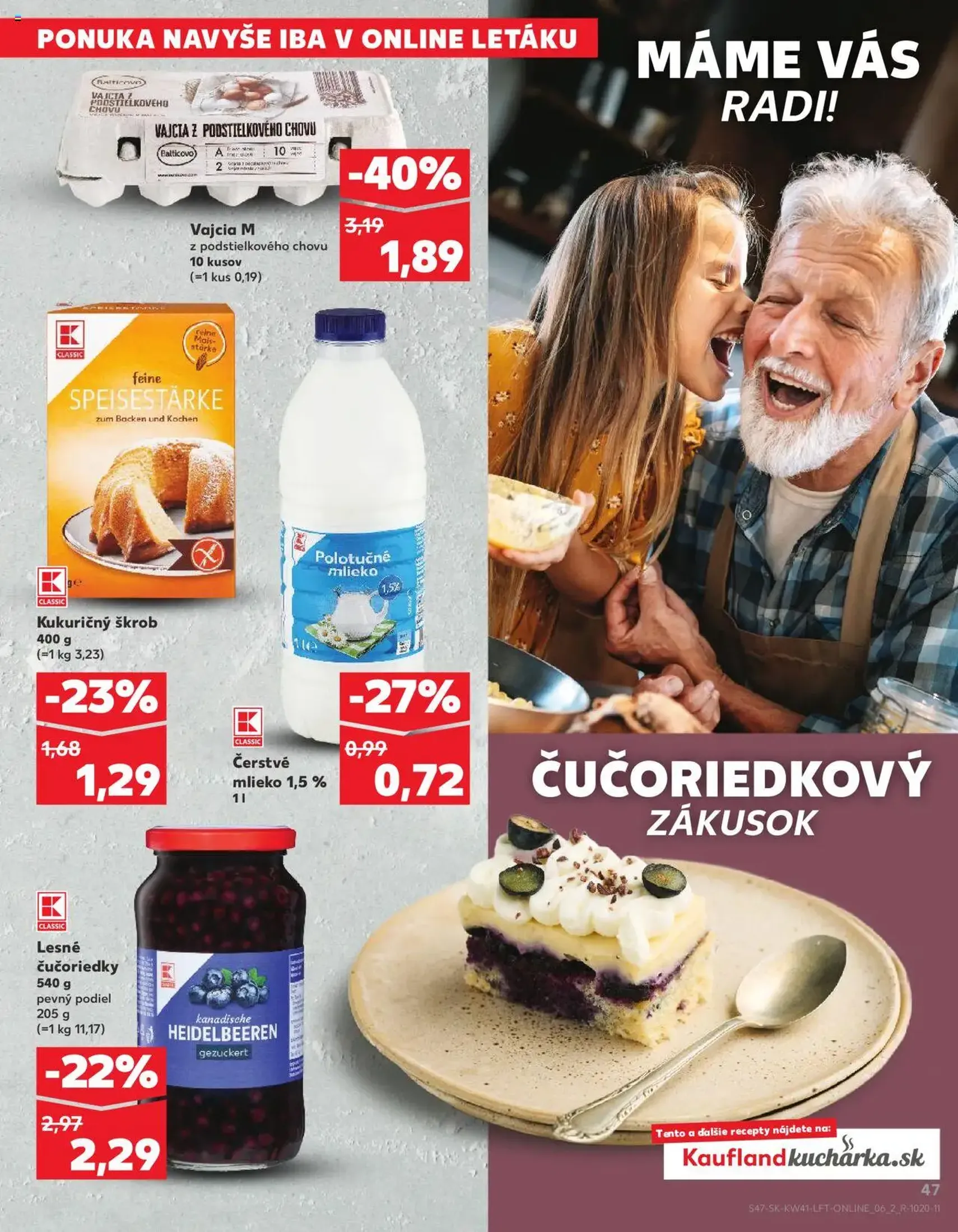 Kaufland Bratislava-Avion - platný leták od 09.10.2025 strana 47 z 80