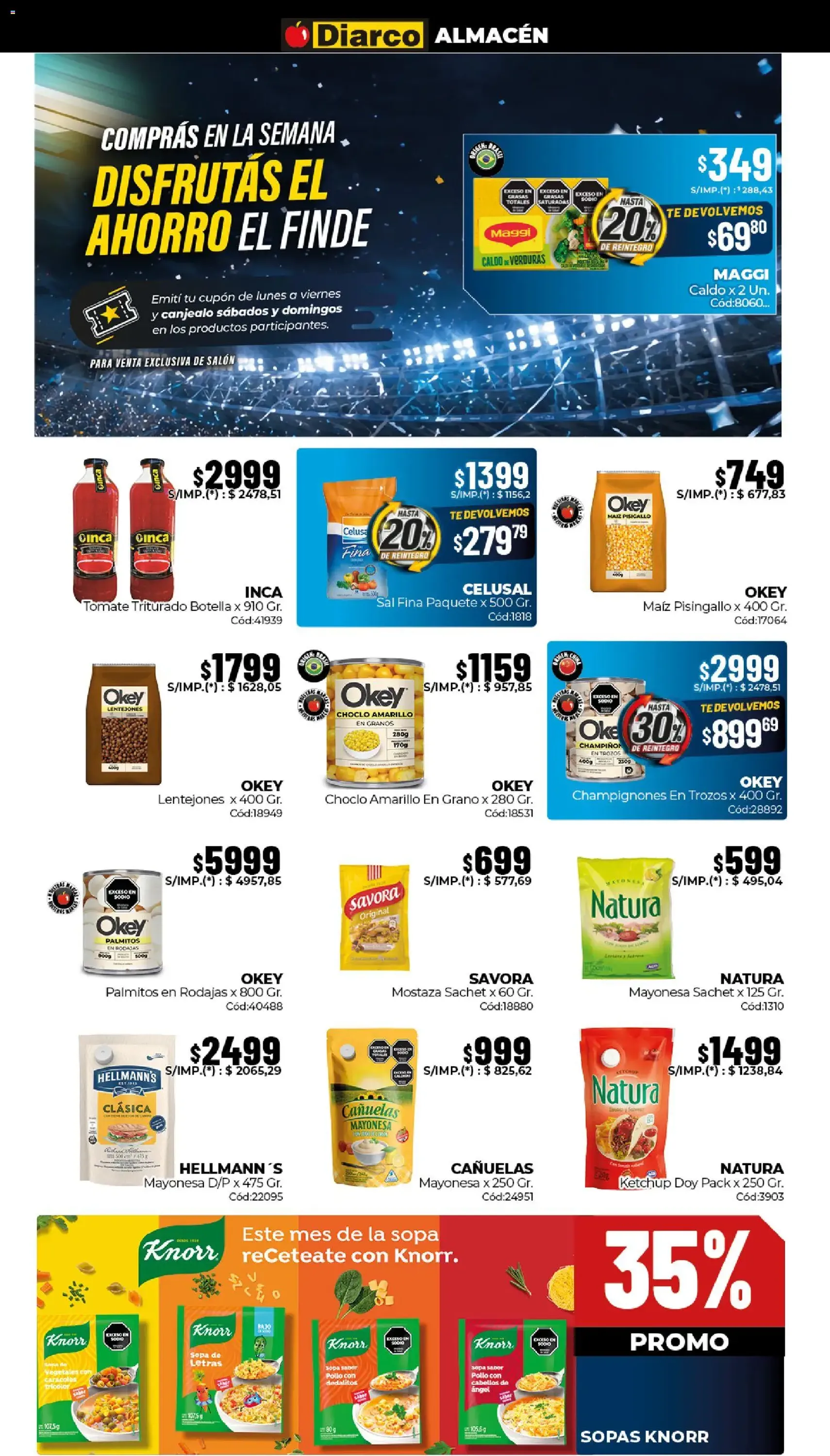 Diarco ofertas - folleto válido desde 22/06/2026 página 3 de 20