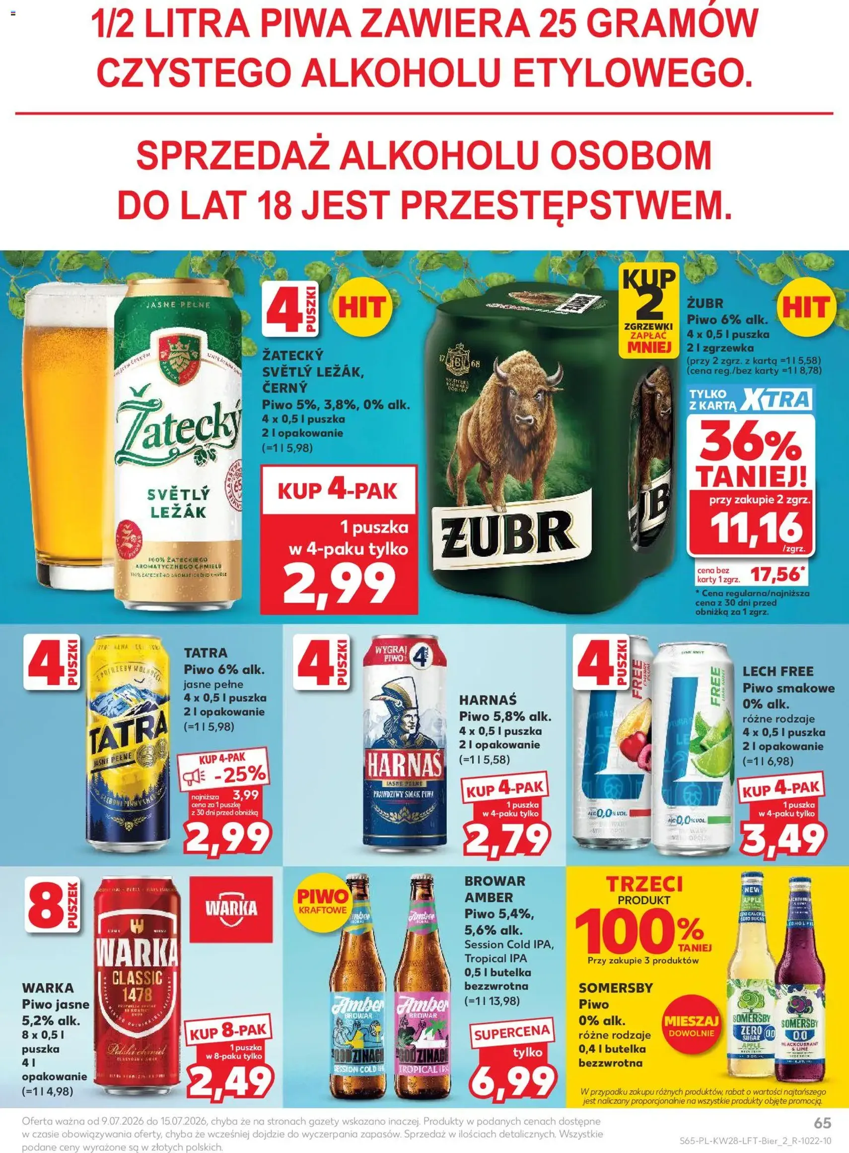 Kaufland gazetka - ważny gazetka od 09.07.2026 strona 65 z 80