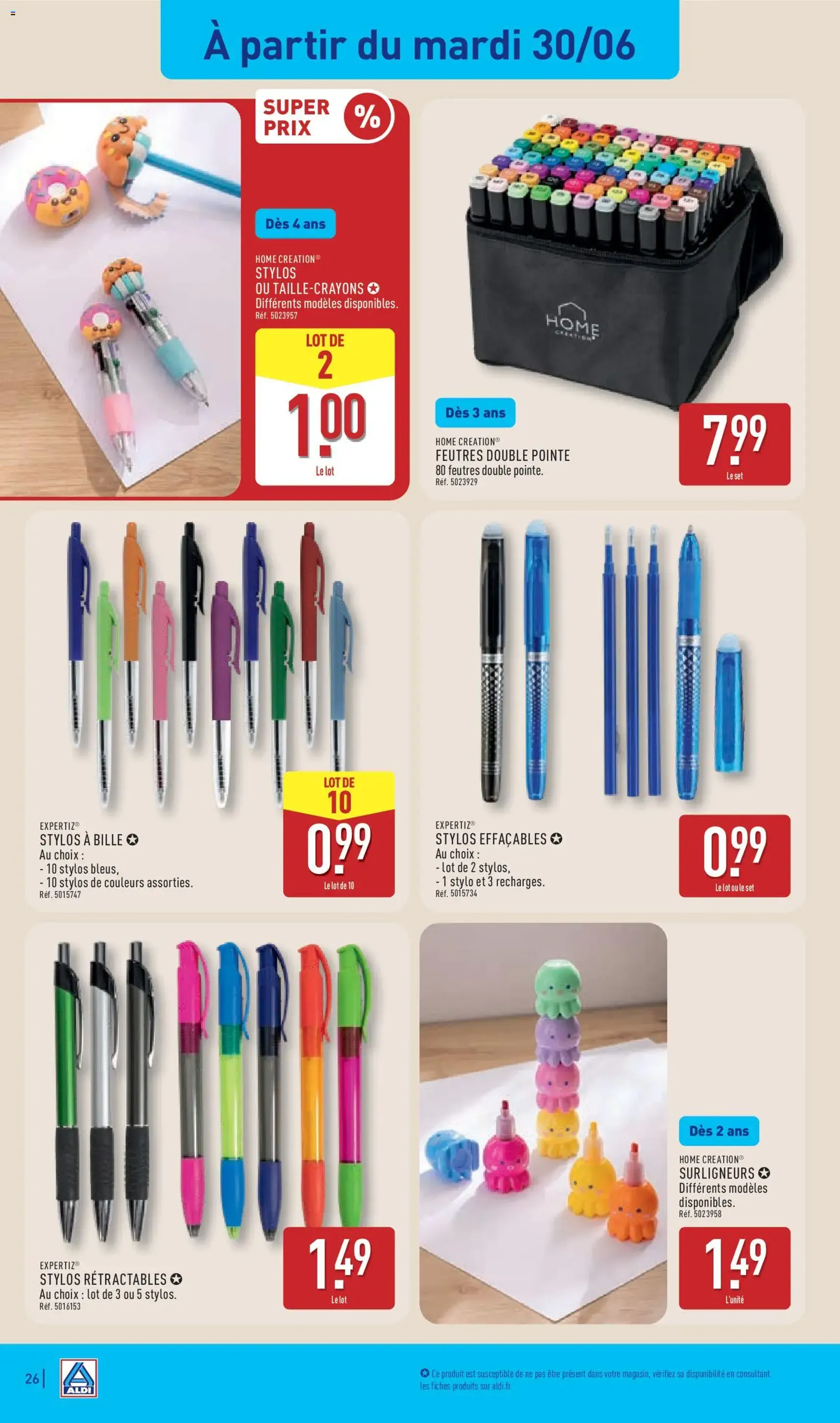 Aldi catalogue - brochure valable à partir du 30/06/2026, page 28 sur 47