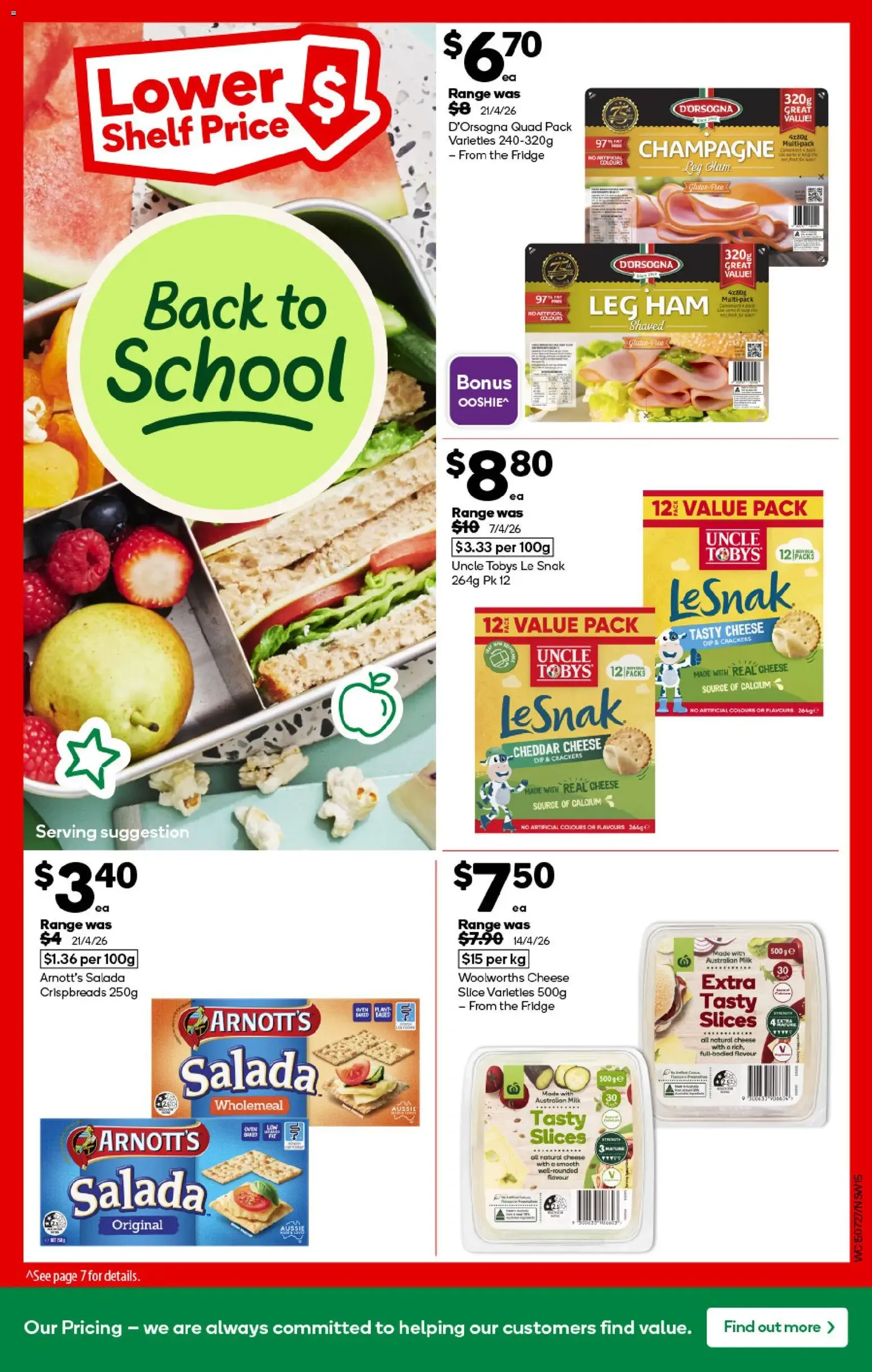 Woolworths catalogue - valid flyer from 15/07/2026, page 15 of 46
