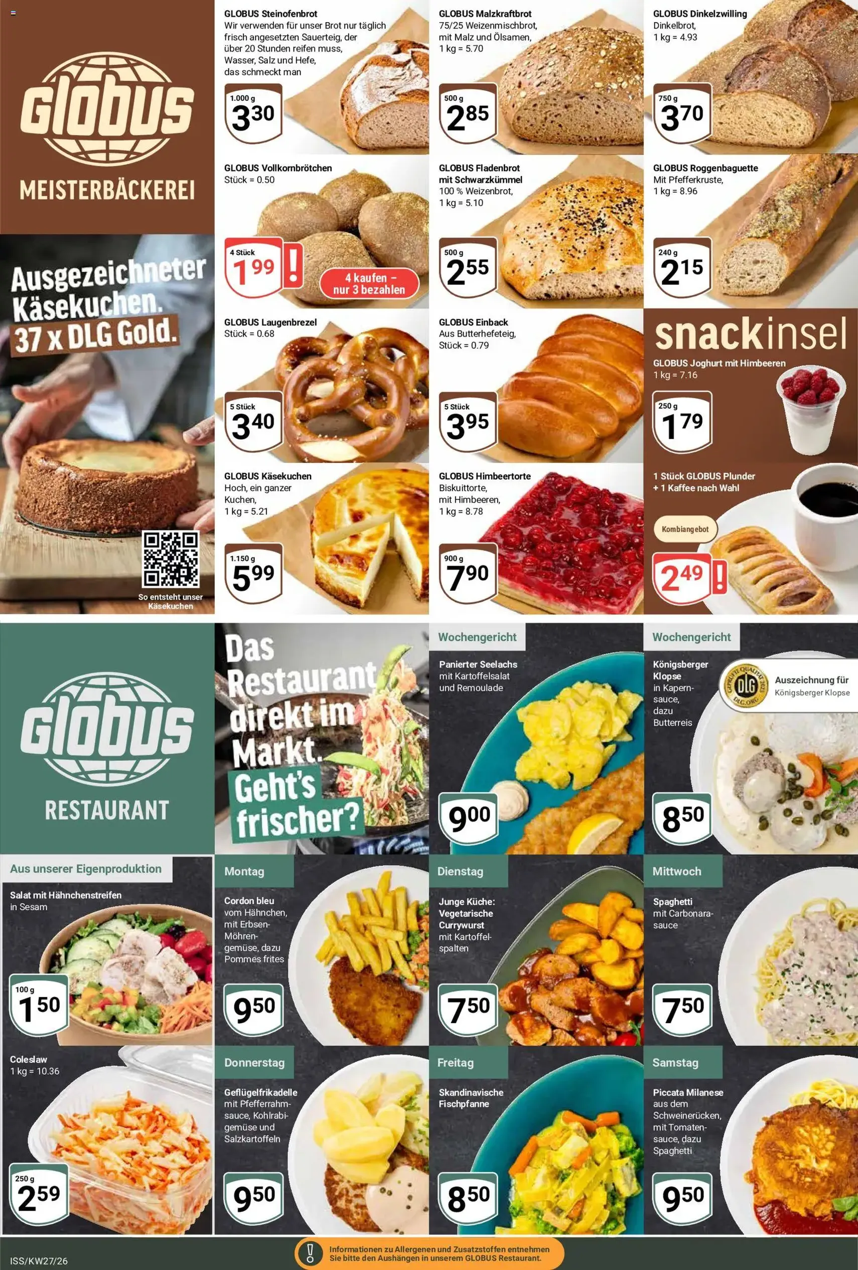 Globus Prospekt - Gültiger Prospekt ab 29.06.2026, Seite 12 von insgesamt 46