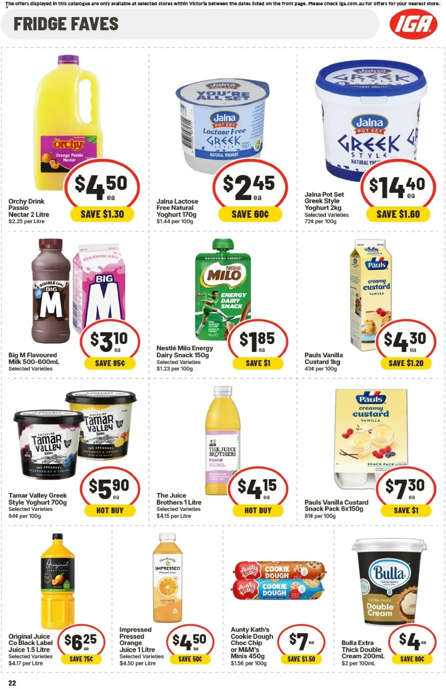 IGA catalogue - valid flyer from 01/07/2026, page 22 of 32