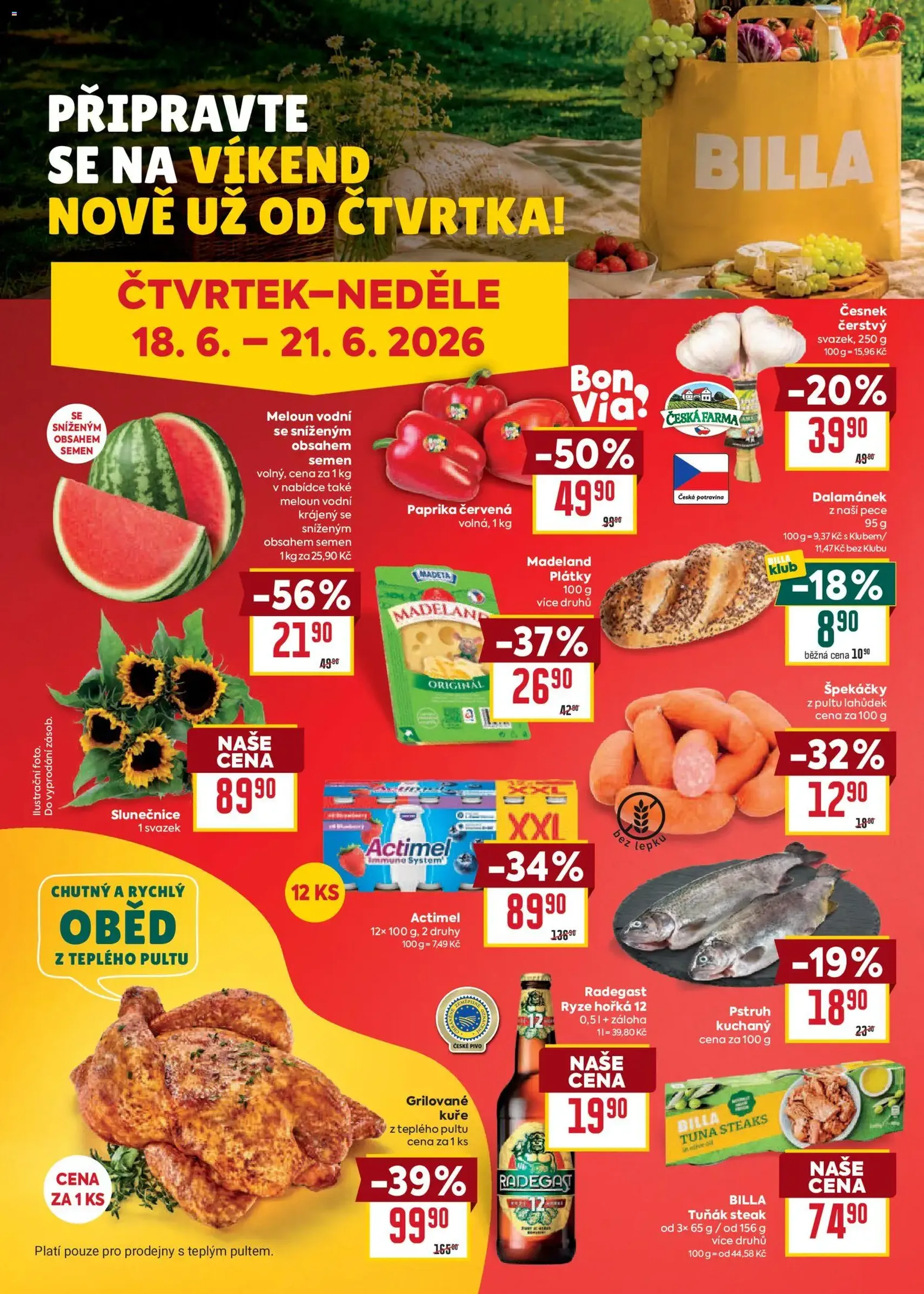 Billa Velký leták - platný leták od 17.06.2026 strana 30 z 35