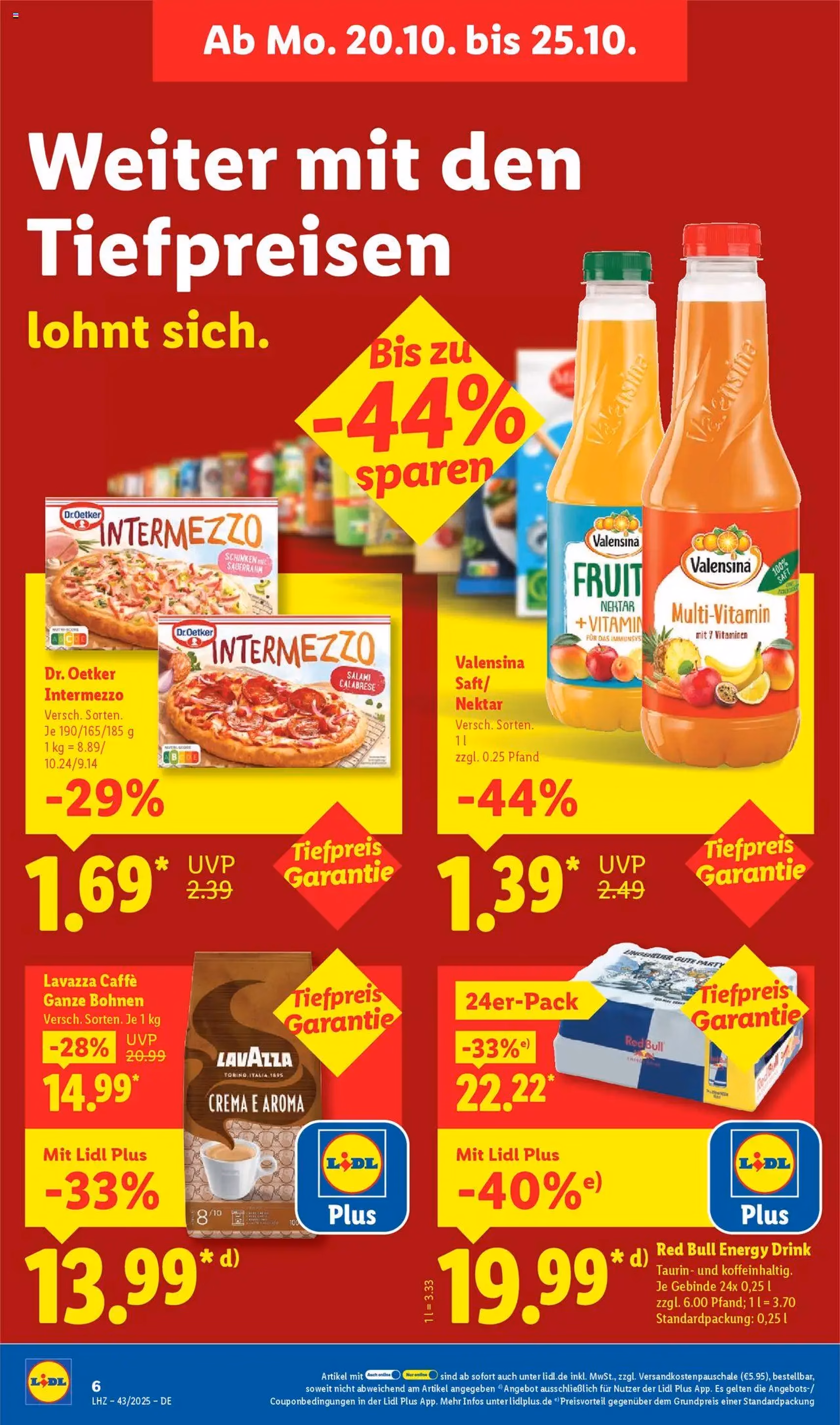 Lidl - Prospekt - Gültiger Prospekt ab 20.10.2025, Seite 14 von insgesamt 69 Lidl - Prospekt - Gültiger Prospekt ab 20.10.2025, Seite 14 von insgesamt 69