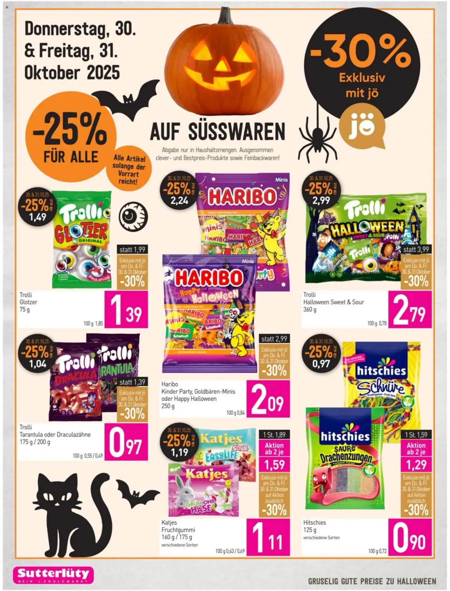 Sutterlüty Flugblatt - Gültiger Prospekt ab 30.10.2025, Seite 14 von insgesamt 24