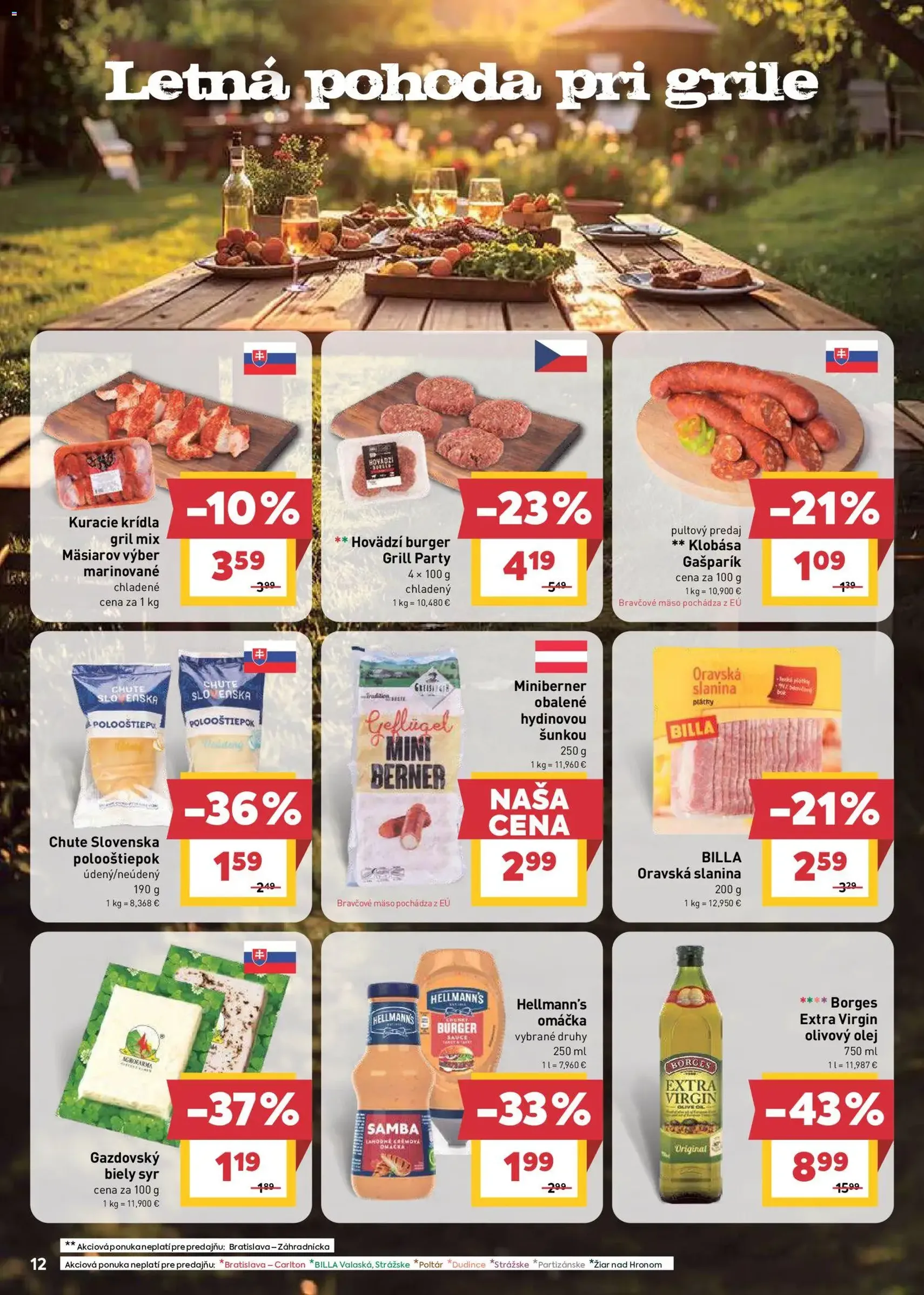 Billa leták - platný leták od 08.07.2026 strana 12 z 31