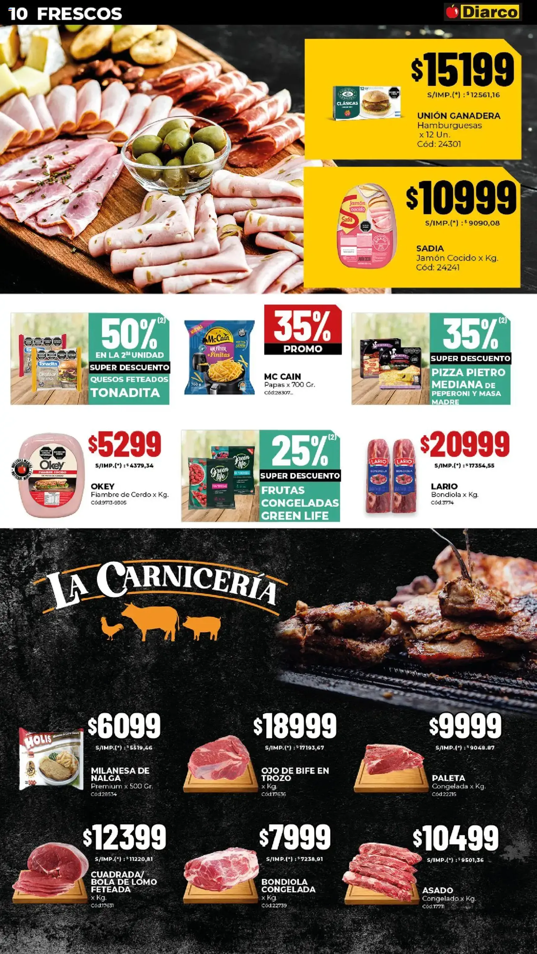 Diarco - Ofertas Sur - folleto válido desde 20/10/2025 página 10 de 22 Diarco - Ofertas Sur - folleto válido desde 20/10/2025 página 10 de 22