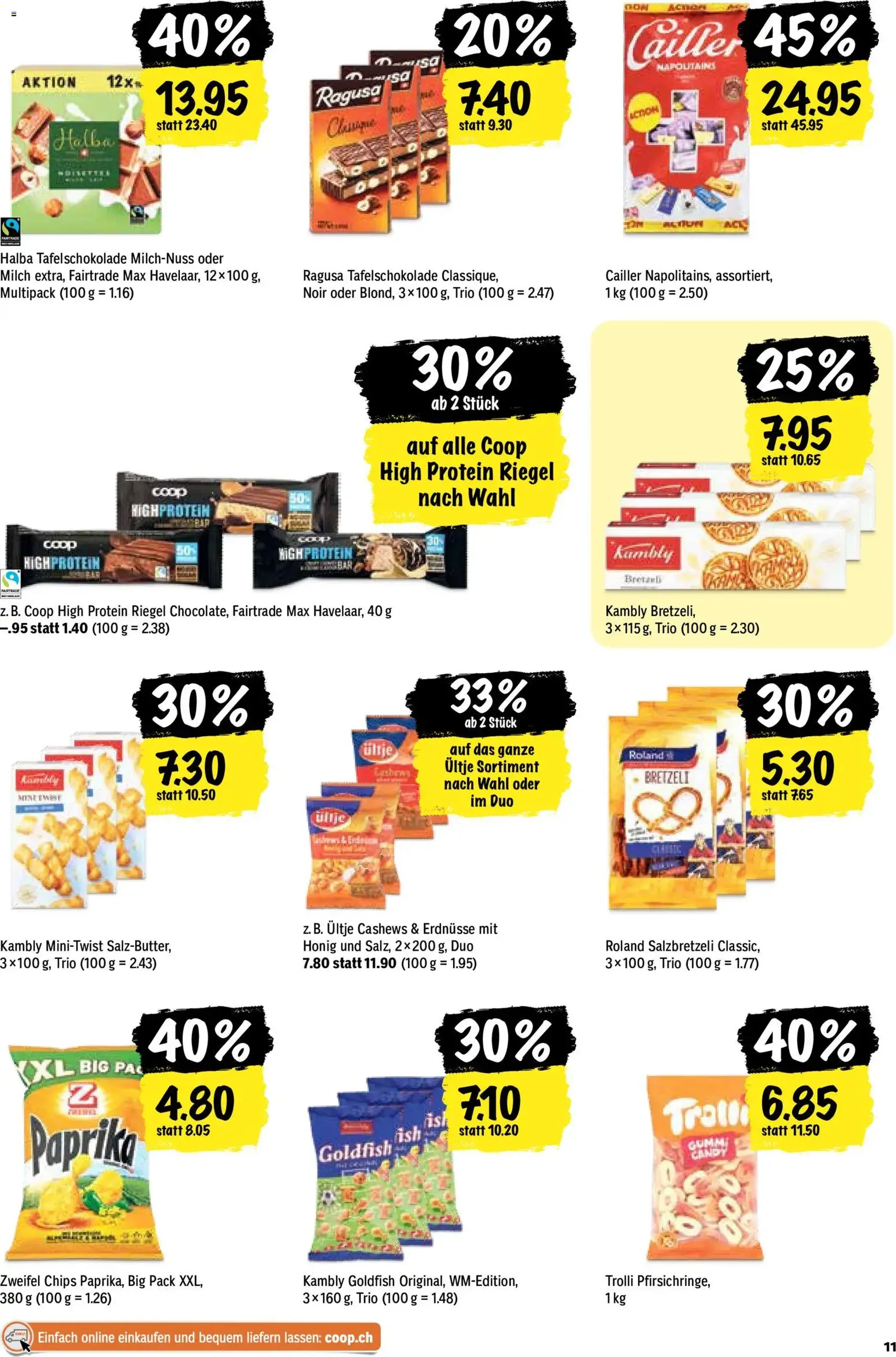 Coop aktionen - Gültiger Prospekt ab 11.06.2026, Seite 11 von insgesamt 28