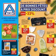 Aldi - Catalogue de la semaine 48 - Prévisualisation du catalogue valable à partir du 25/11/2025