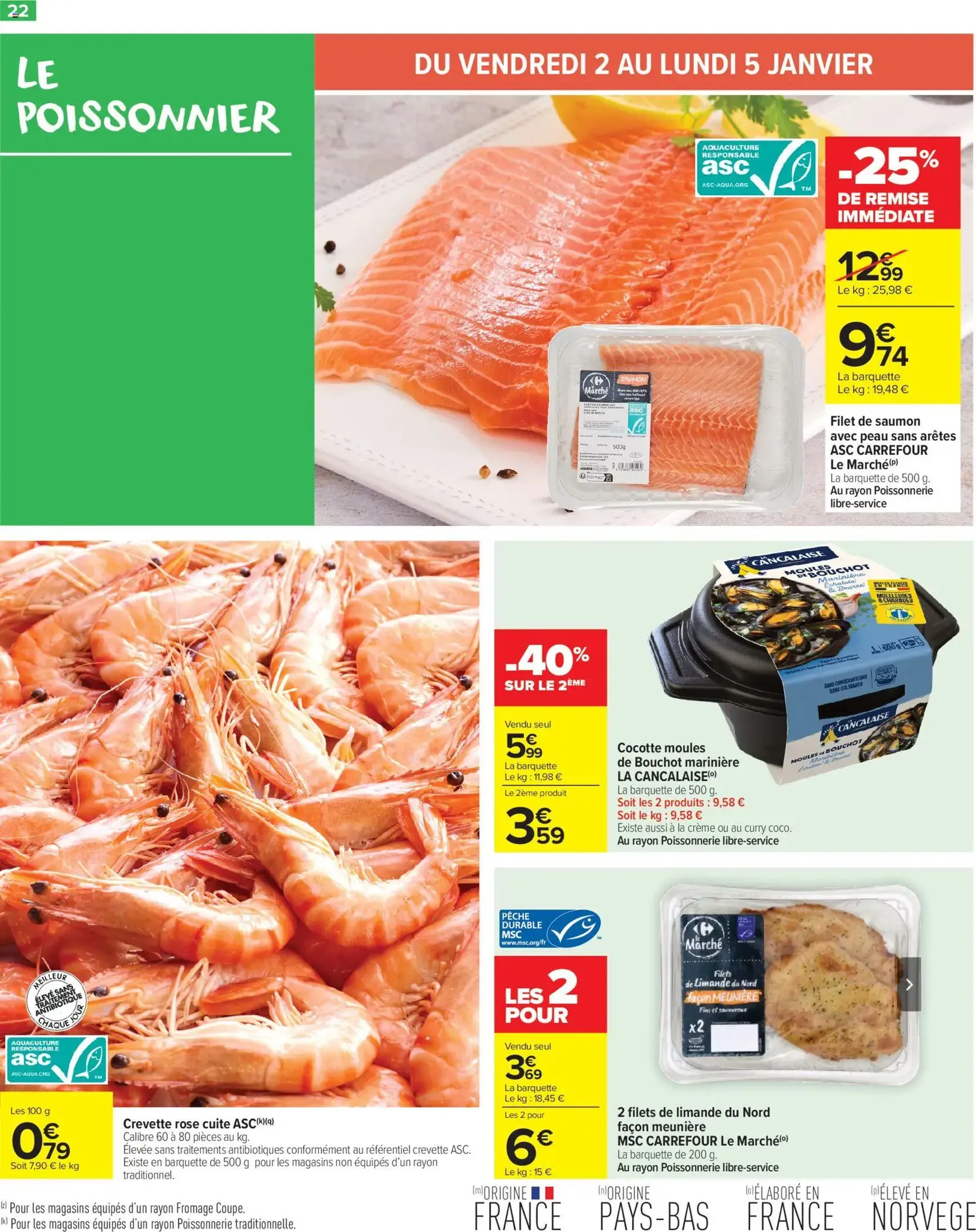 Carrefour Market catalogue semaine 1 - brochure valable à partir du 02/01/2026, page 24 sur 64