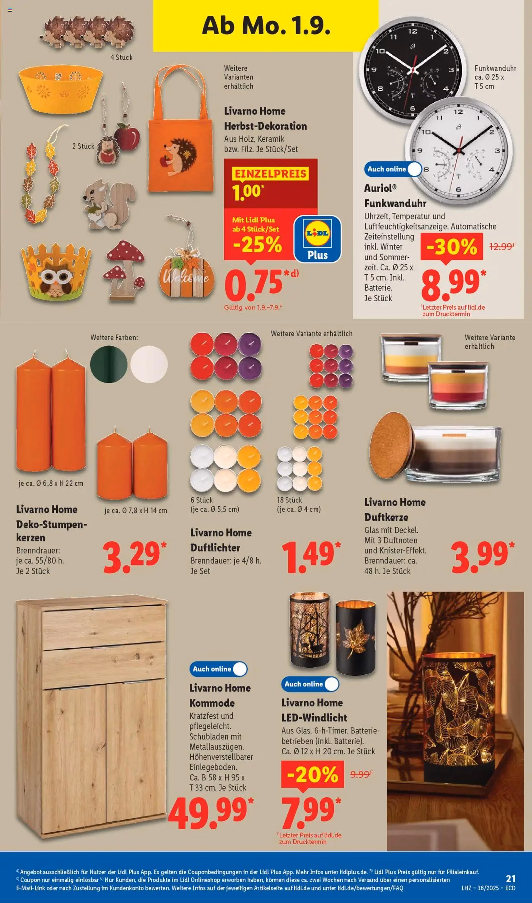 Lidl Prospekt - Gültiger Prospekt ab 01.09.2025, Seite 39 von insgesamt 72 Lidl Prospekt - Gültiger Prospekt ab 01.09.2025, Seite 39 von insgesamt 72