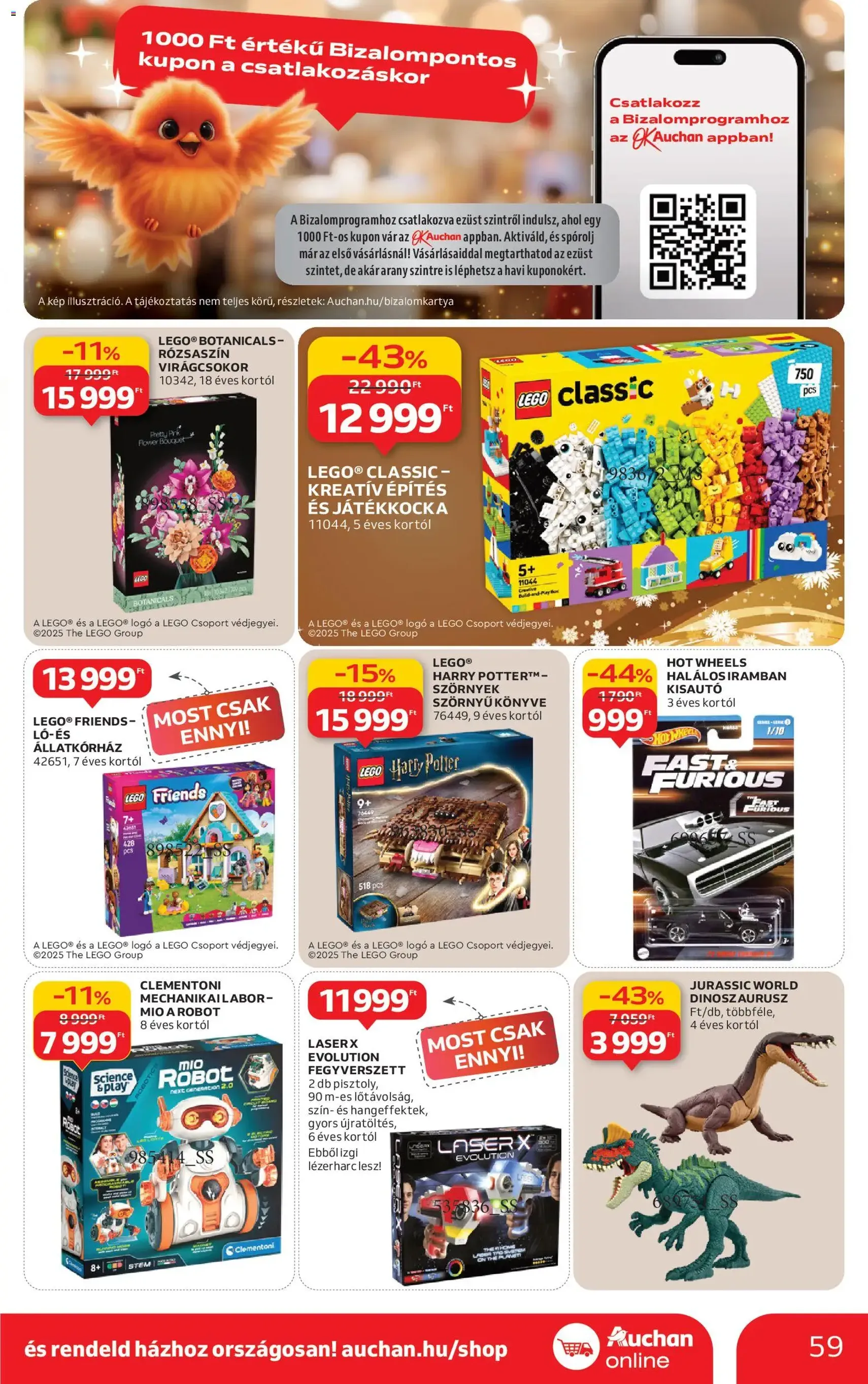 Auchan Akciós újság - 2025.12.18. érvényes szórólap 59 oldal 60 oldalból