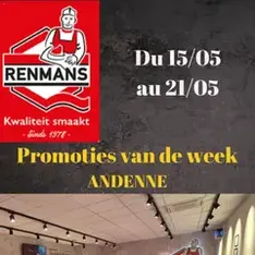 Renmans folder / publicité - voorvertoning van de folder geldig vanaf 15/05/2026